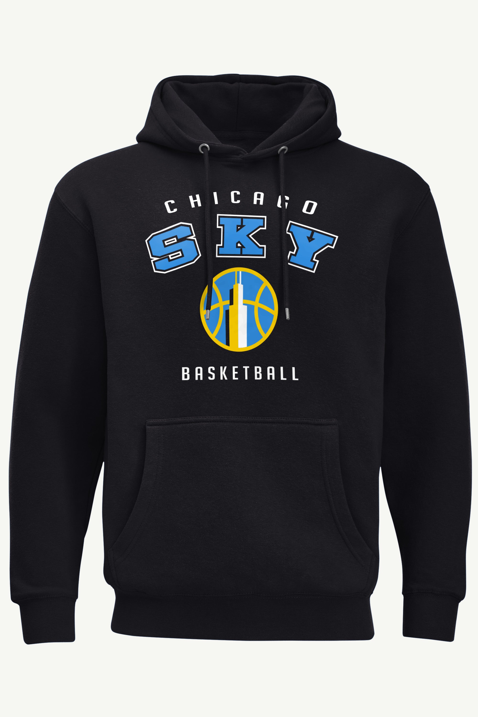 MENS CHICAGO SKY LOGO HOODIE View 1 MENS CHICAGO SKY LOGO HOODIE View 1