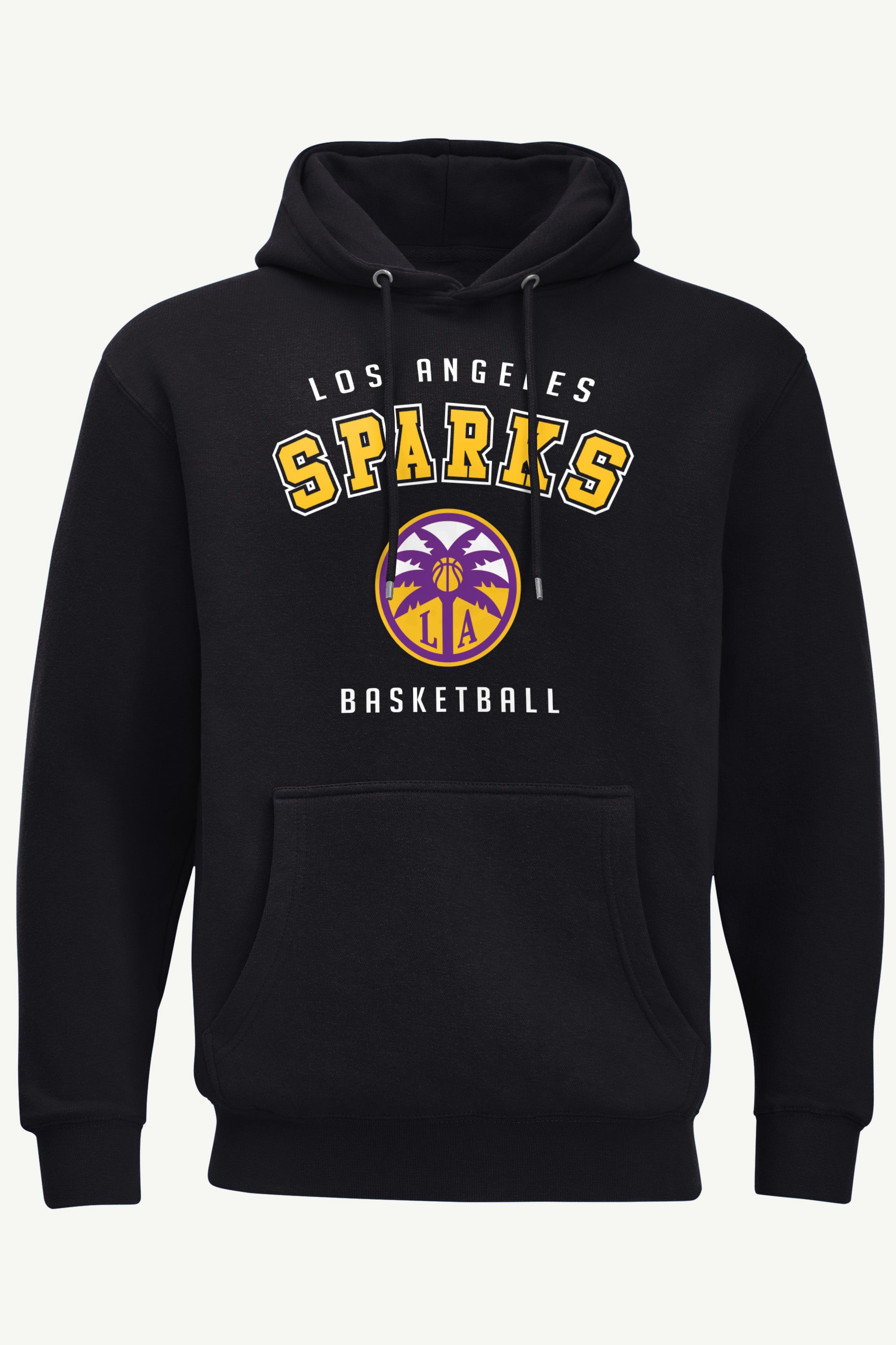 MENS LOS ANGELES SPARKS LOGO HOODIE View 1 MENS LOS ANGELES SPARKS LOGO HOODIE View 1