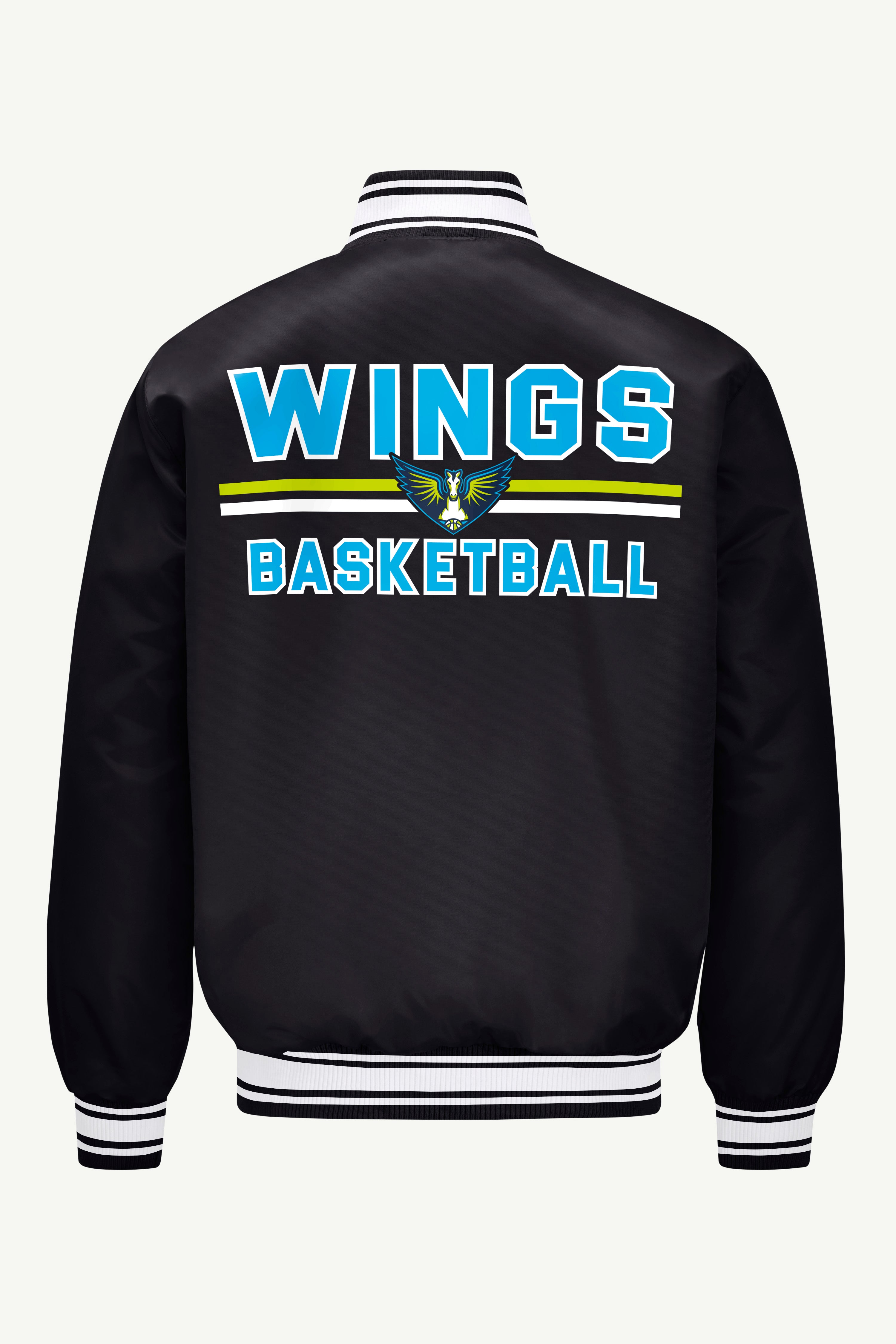 MENS WNBA DALLAS WINGS VARSITY JACKET View 2 | Dallas Wings MENS WNBA DALLAS WINGS VARSITY JACKET View 2 | Dallas Wings