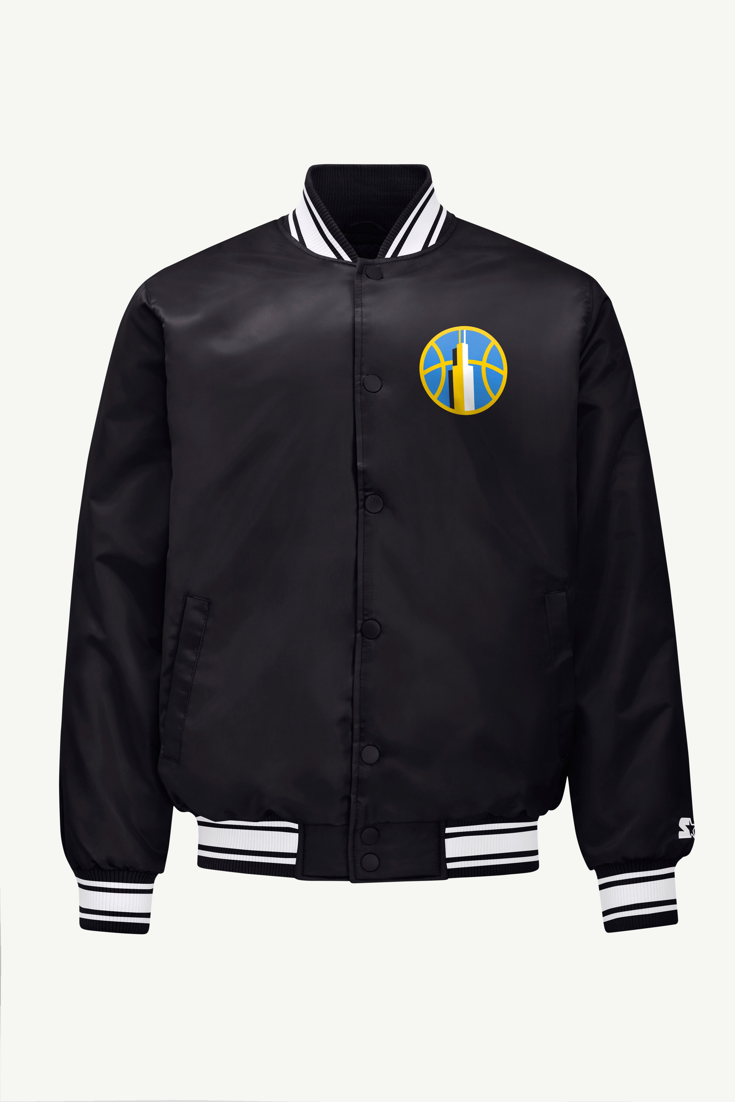 MENS WNBA CHICAGO SKY VARSITY JACKET View 1 | Chicago Sky MENS WNBA CHICAGO SKY VARSITY JACKET View 1 | Chicago Sky