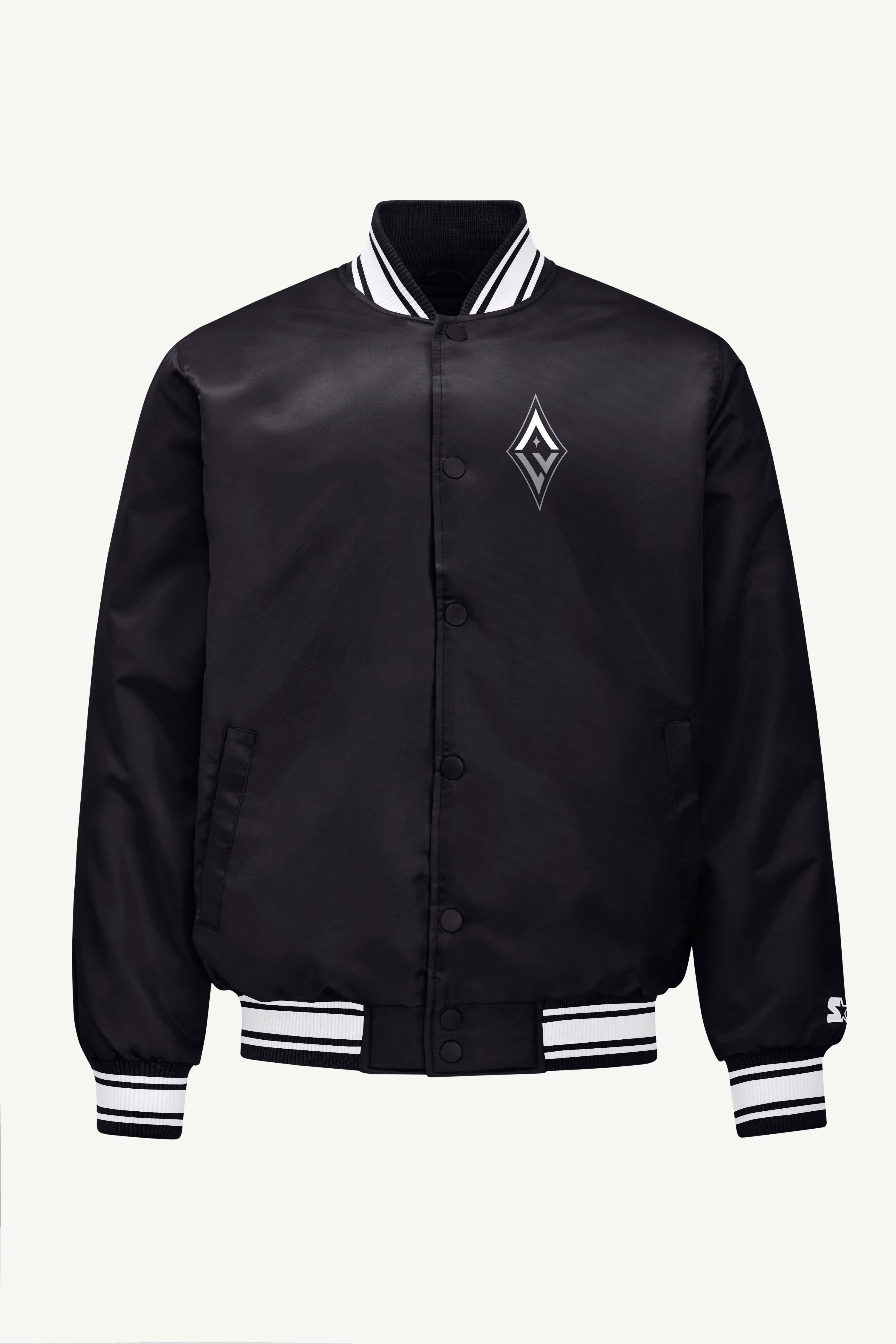 MENS WNBA LAS VEGAS ACES VARSITY JACKET View 1 | Las Vegas Aces MENS WNBA LAS VEGAS ACES VARSITY JACKET View 1 | Las Vegas Aces