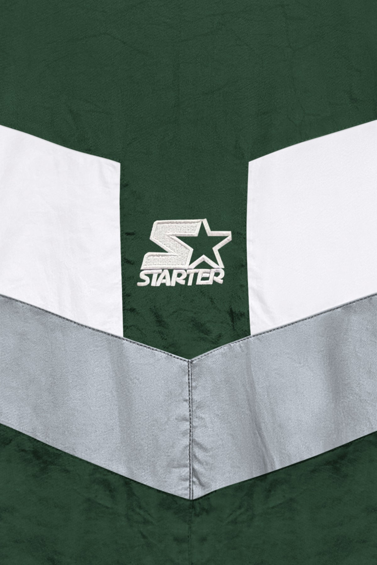 WOMENS MICHIGAN STATE SPARTANS YARDLINE QUARTER ZIP JACKET View 4 WOMENS MICHIGAN STATE SPARTANS YARDLINE QUARTER ZIP JACKET View 4