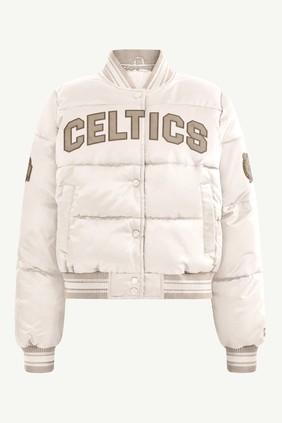 WOMENS BOSTON CELTICS PUMP FAKE JACKET View 2 WOMENS BOSTON CELTICS PUMP FAKE JACKET View 2