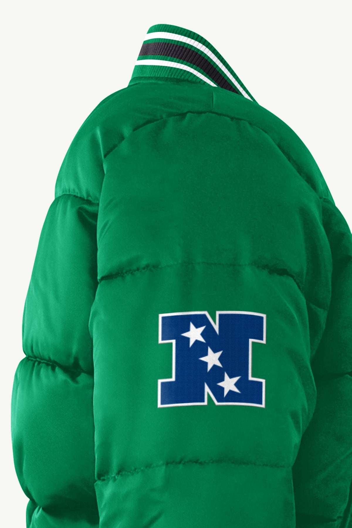 WOMENS PHILADELPHIA EAGLES PUMP FAKE BUBBLE JACKET View 5 | Philadelphia Eagles WOMENS PHILADELPHIA EAGLES PUMP FAKE BUBBLE JACKET View 5 | Philadelphia Eagles