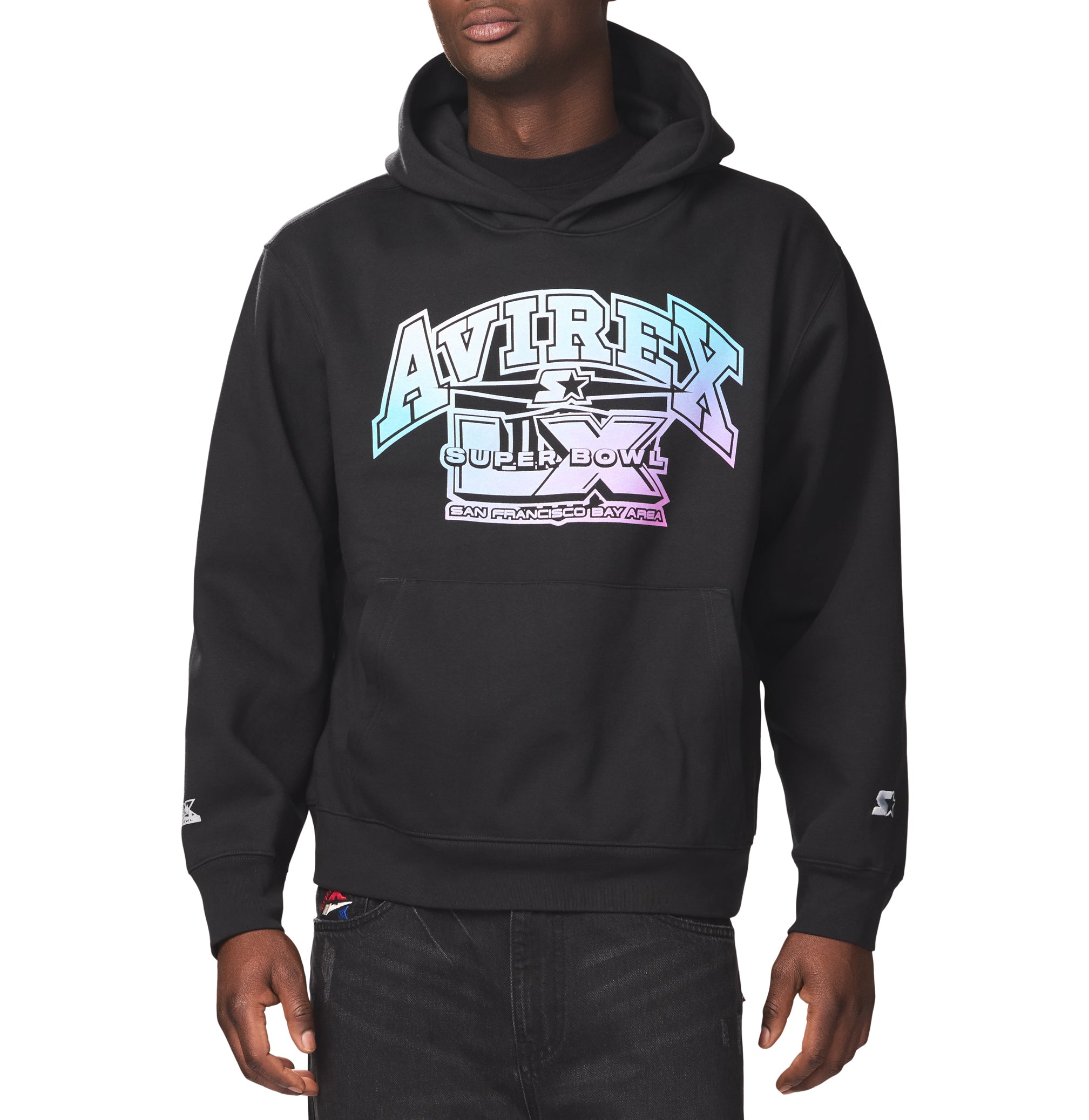 AVIREX X STARTER SUPER BOWL LX HOODIE View 1 AVIREX X STARTER SUPER BOWL LX HOODIE View 1