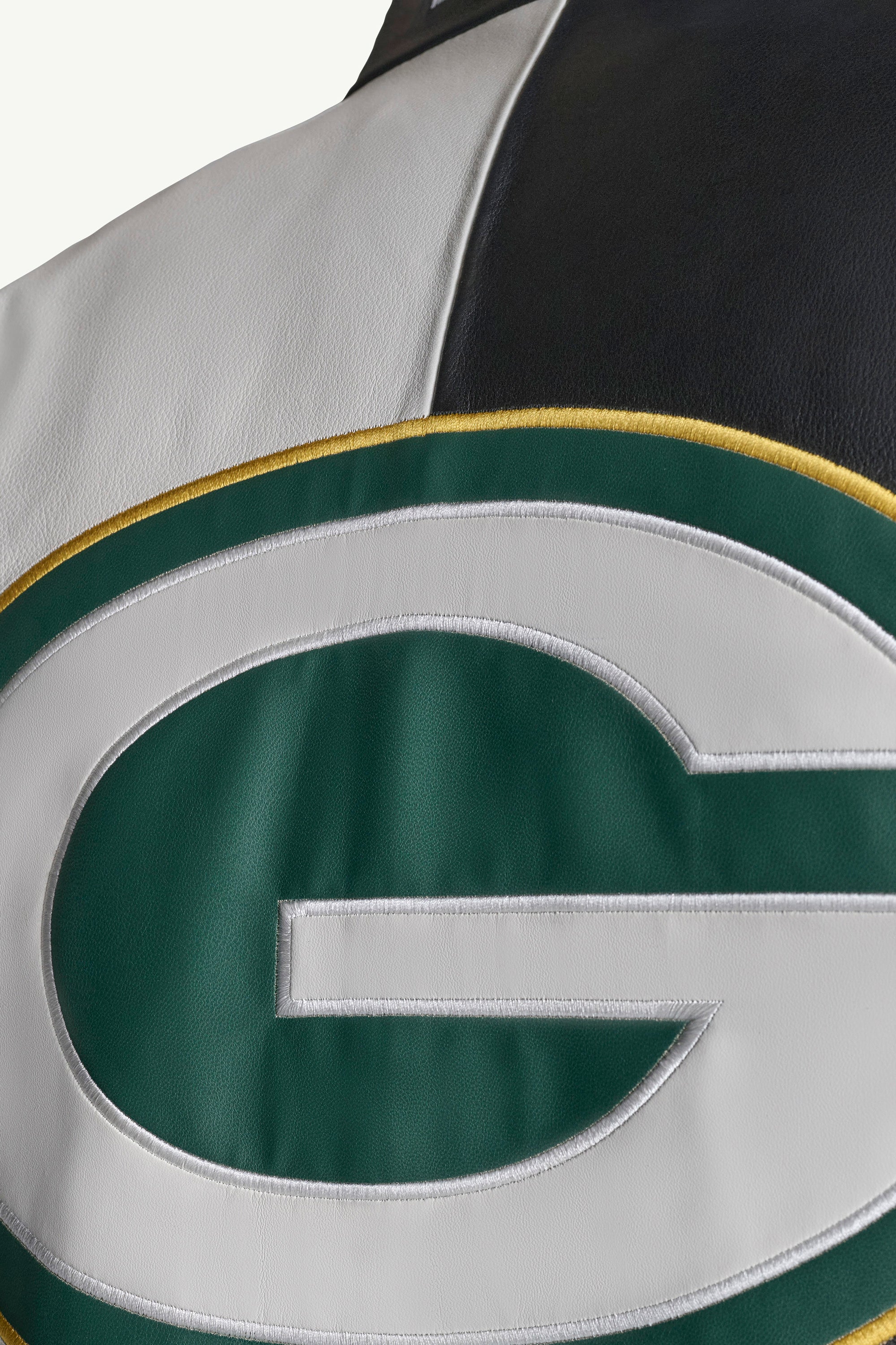 GREEN BAY PACKERS FULL ZIP LEATHER JACKET View 6 | Green Bay Packers GREEN BAY PACKERS FULL ZIP LEATHER JACKET View 6 | Green Bay Packers
