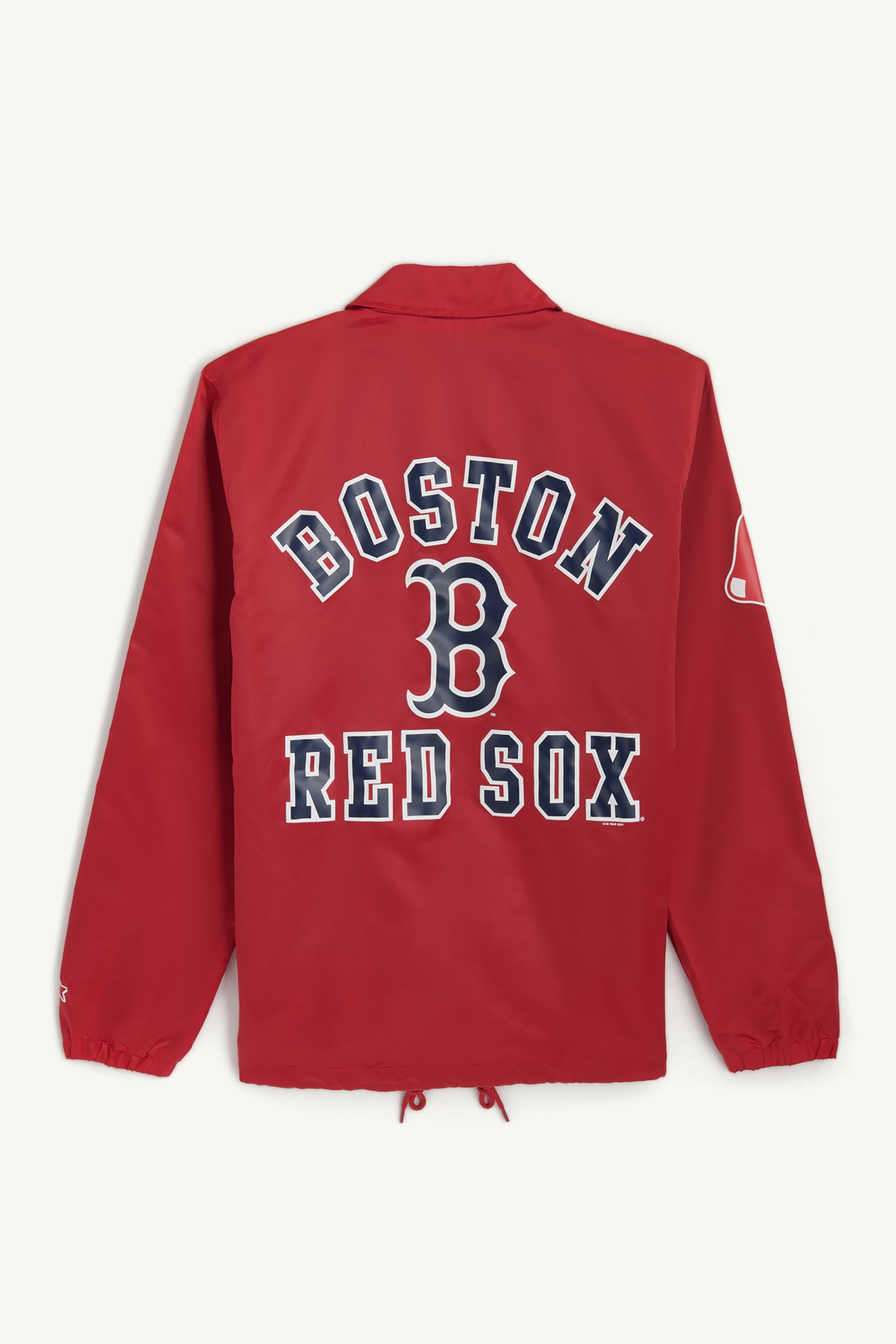 MENS BOSTON RED SOX OPTION ROUTE COACHES JACKET View 2 | Boston Red Sox MENS BOSTON RED SOX OPTION ROUTE COACHES JACKET View 2 | Boston Red Sox