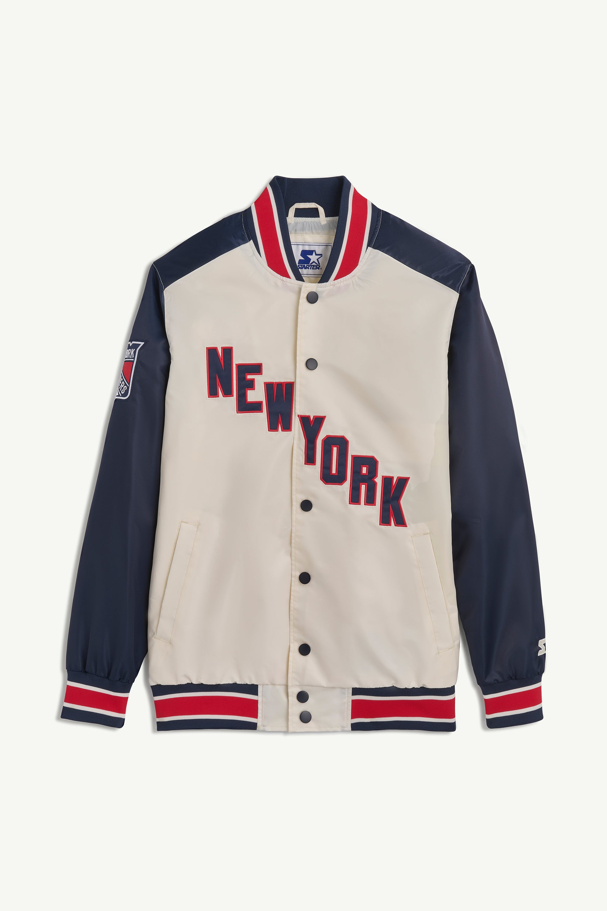 NEW YORK RANGERS THE RENEGADE VARSITY JACKET View 1 | New York Rangers NEW YORK RANGERS THE RENEGADE VARSITY JACKET View 1 | New York Rangers