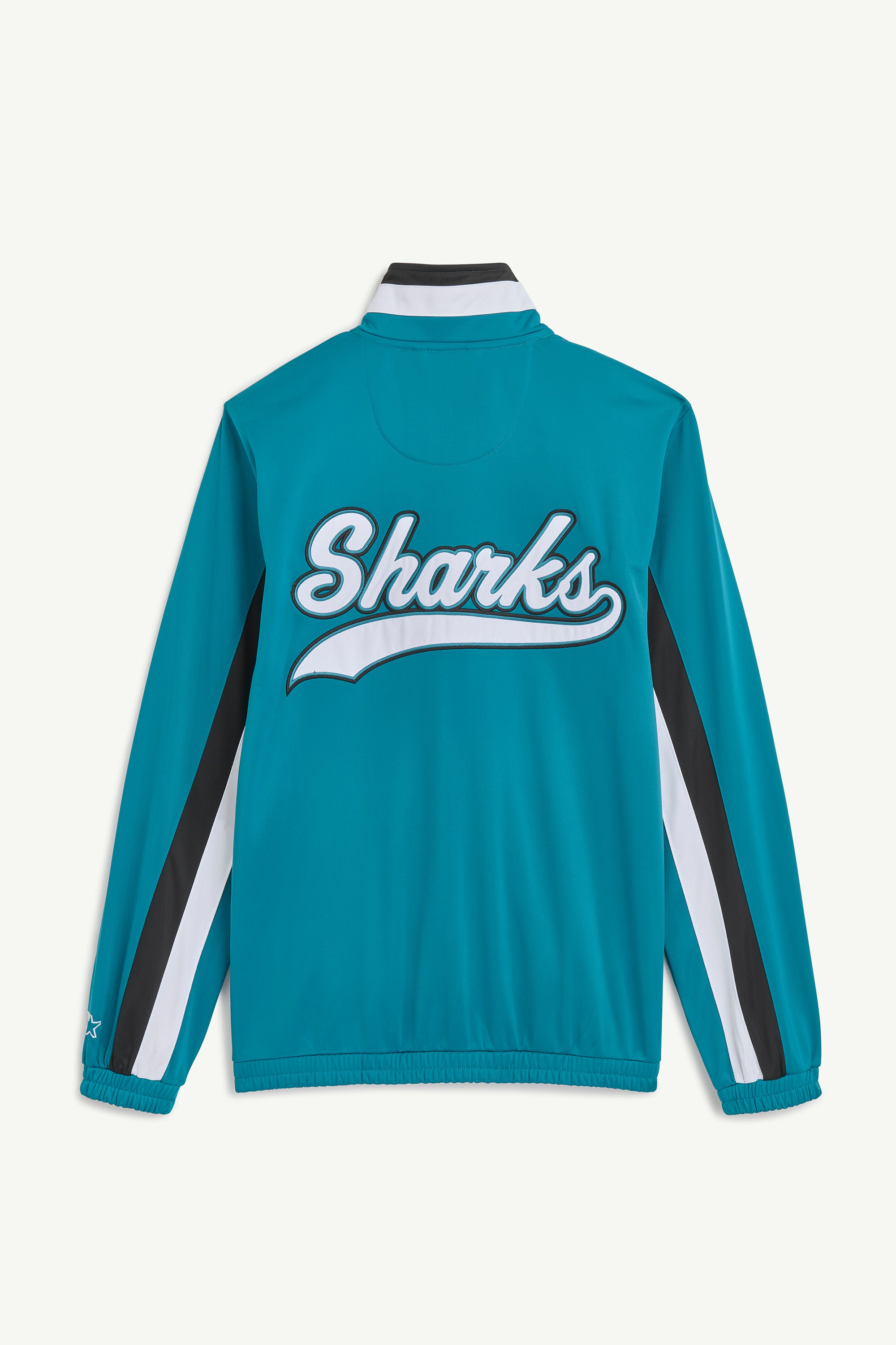 SAN JOSE SHARKS REPLAY TRACK JACKET View 2 | San Jose Sharks SAN JOSE SHARKS REPLAY TRACK JACKET View 2 | San Jose Sharks