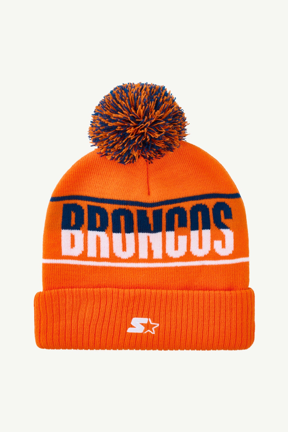 Denver Broncos Pom Cuffed Beanie | NFL | Starter