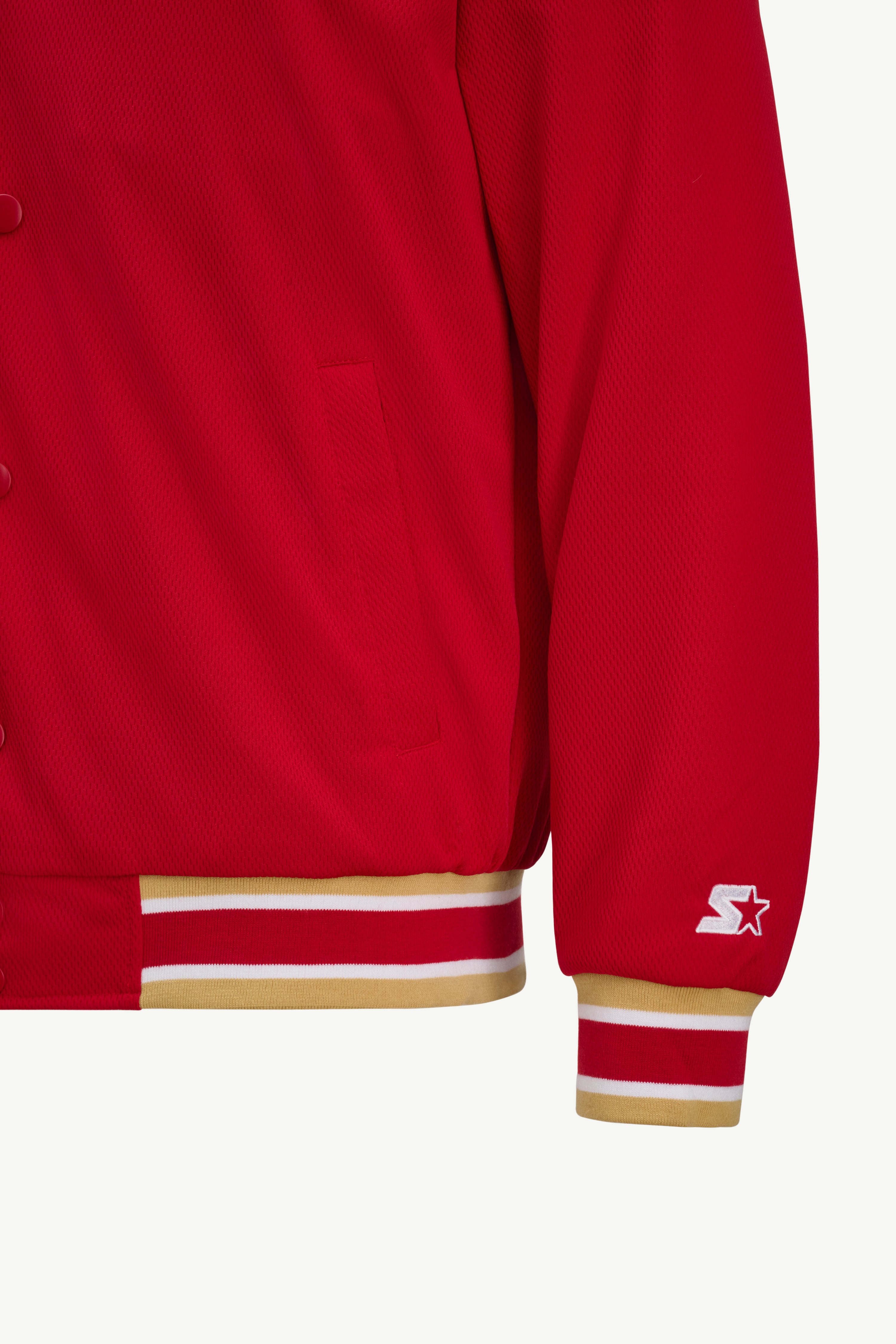 MENS SAN FRANCISCO 49ERS SECRET WEAPON JACKET View 7 | San Francisco 49ers MENS SAN FRANCISCO 49ERS SECRET WEAPON JACKET View 7 | San Francisco 49ers