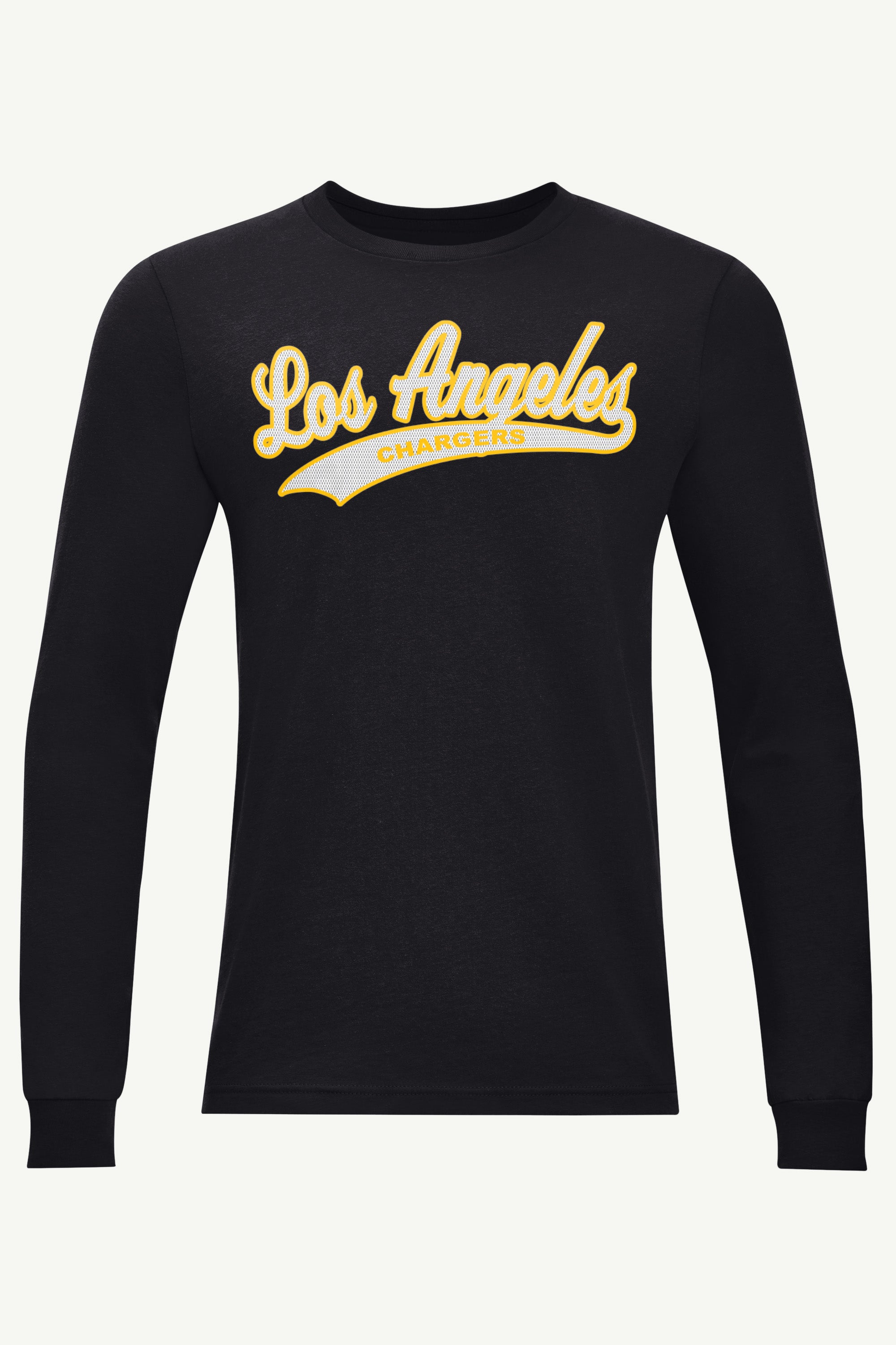 MENS LOS ANGELES CHARGERS TAILSWEEP LONG SLEEVE T SHIRT View 1 | Los Angeles Chargers MENS LOS ANGELES CHARGERS TAILSWEEP LONG SLEEVE T SHIRT View 1 | Los Angeles Chargers