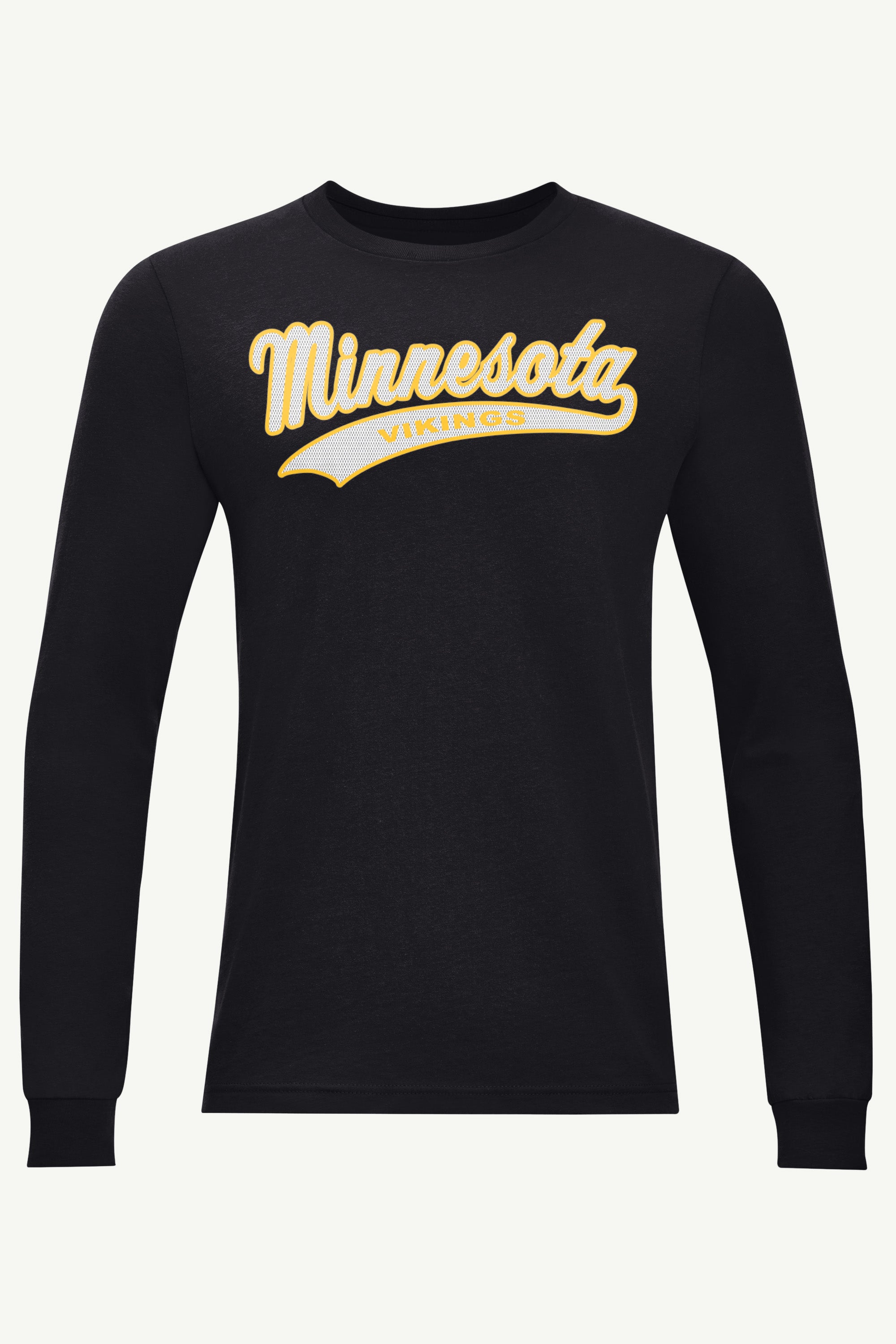 MENS MINNESOTA VIKINGS TAILSWEEP LONG SLEEVE T SHIRT View 1 | Minnesota Vikings MENS MINNESOTA VIKINGS TAILSWEEP LONG SLEEVE T SHIRT View 1 | Minnesota Vikings