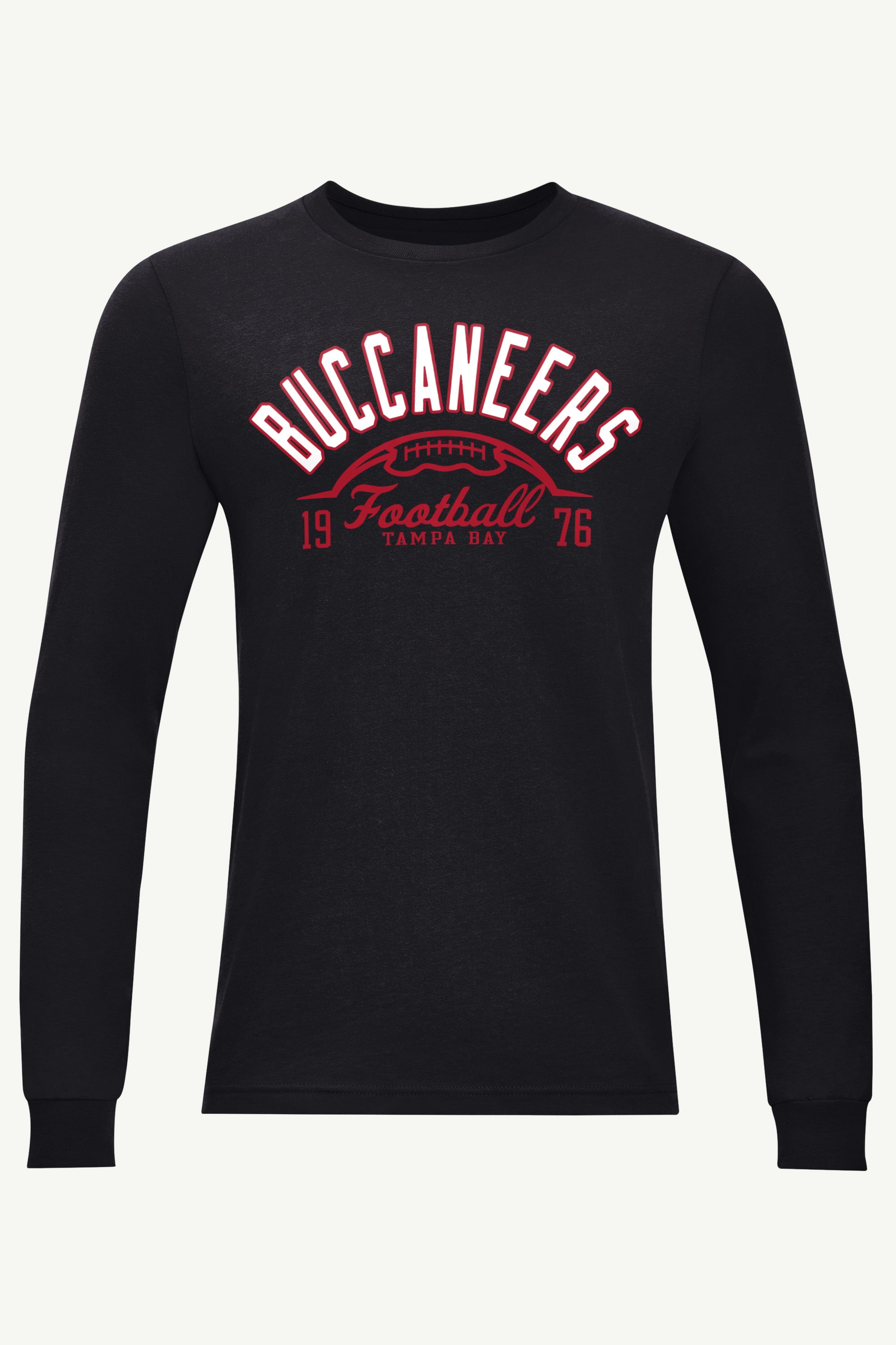 MENS TAMPA BAY BUCCANEERS HALF BALL LONG SLEEVE T SHIRT View 1 | Tampa Bay Buccaneers MENS TAMPA BAY BUCCANEERS HALF BALL LONG SLEEVE T SHIRT View 1 | Tampa Bay Buccaneers