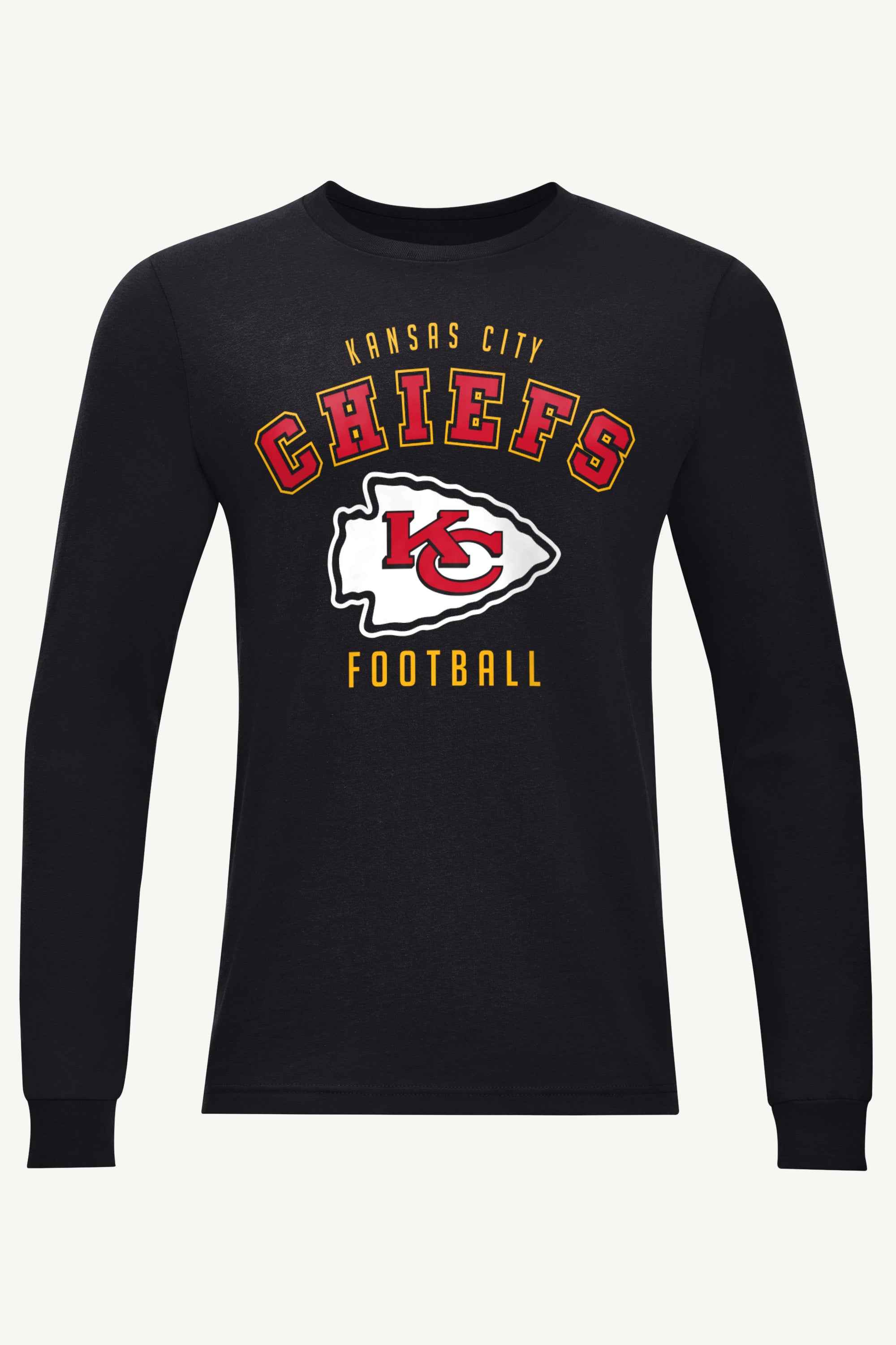 MENS KANSAS CITY CHIEFS LONG SLEEVE T SHIRT View 1 | Kansas City Chiefs MENS KANSAS CITY CHIEFS LONG SLEEVE T SHIRT View 1 | Kansas City Chiefs