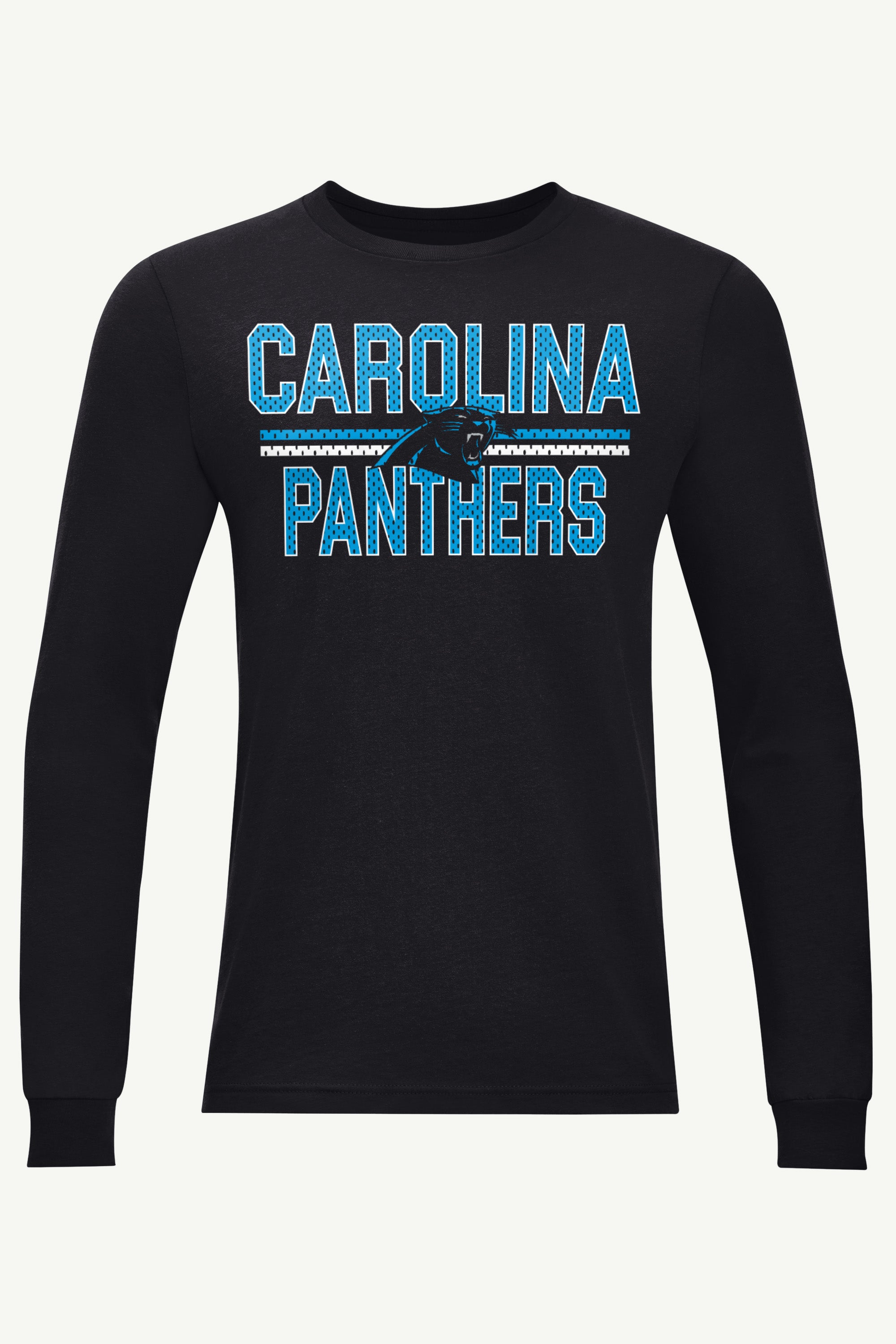 MENS CAROLINA PANTHERS MESH LOOK LONG SLEEVE T SHIRT View 1 | Men's T-Shirts MENS CAROLINA PANTHERS MESH LOOK LONG SLEEVE T SHIRT View 1 | Men's T-Shirts