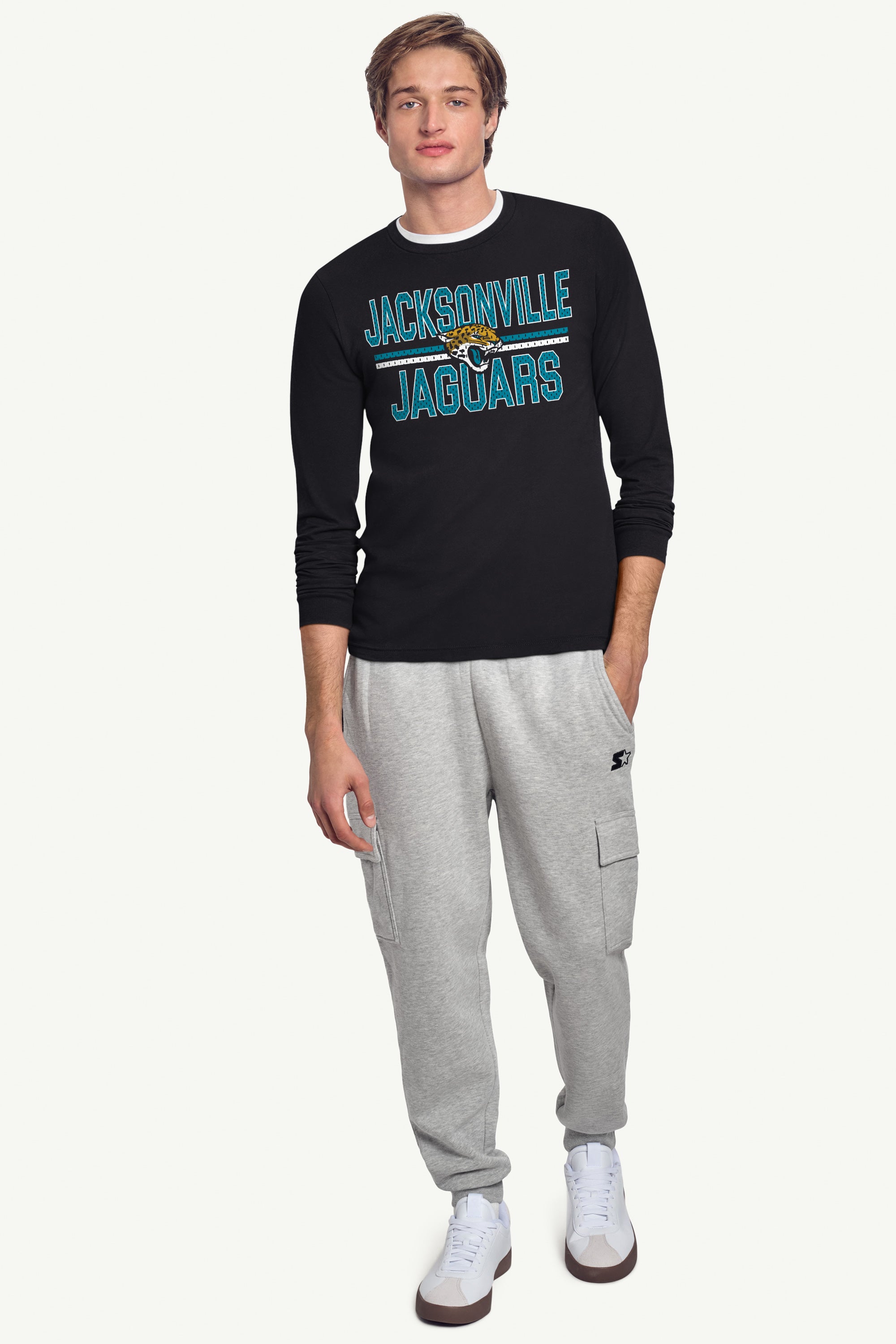 MENS JACKSONVILLE JAGUARS MESH LOOK LONG SLEEVE T SHIRT View 3 | Jacksonville Jaguars MENS JACKSONVILLE JAGUARS MESH LOOK LONG SLEEVE T SHIRT View 3 | Jacksonville Jaguars