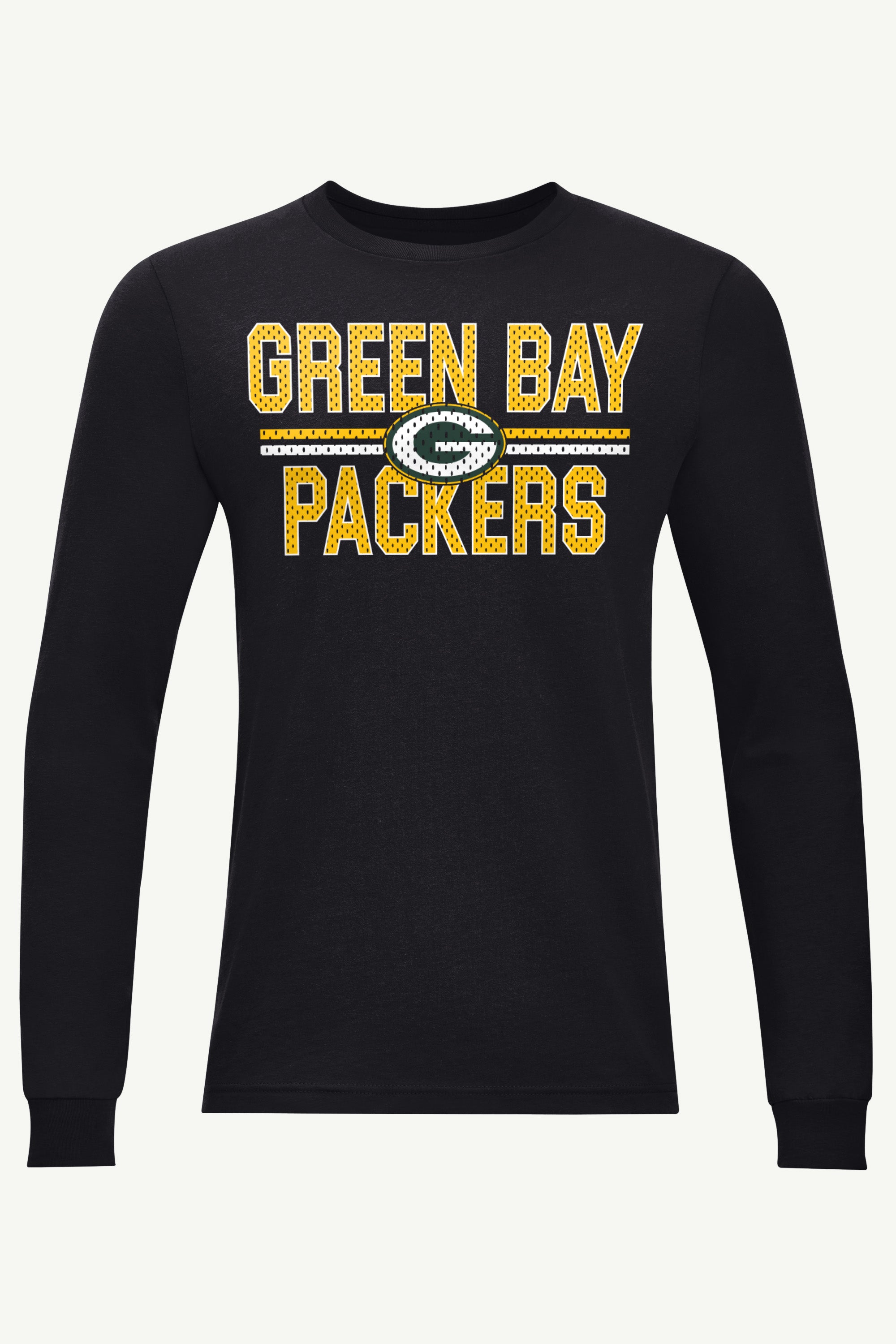 MENS GREEN BAY PACKERS MESH LOOK LONG SLEEVE T SHIRT View 1 | Green Bay Packers MENS GREEN BAY PACKERS MESH LOOK LONG SLEEVE T SHIRT View 1 | Green Bay Packers