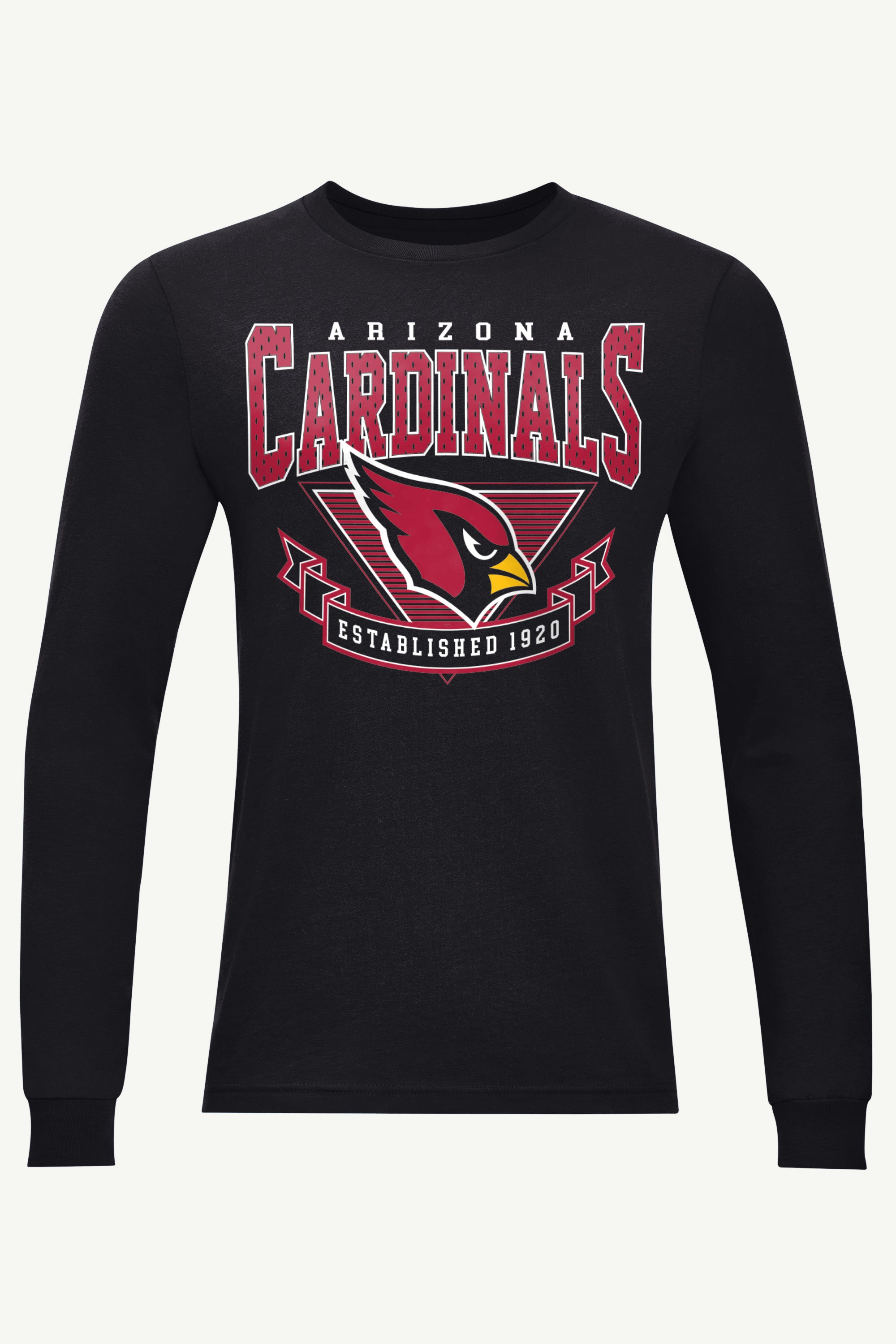 MENS ARIZONA CARDINALS 80's INSPIRED LONG SLEEVE T SHIRT View 1 | Arizona Cardinals MENS ARIZONA CARDINALS 80's INSPIRED LONG SLEEVE T SHIRT View 1 | Arizona Cardinals
