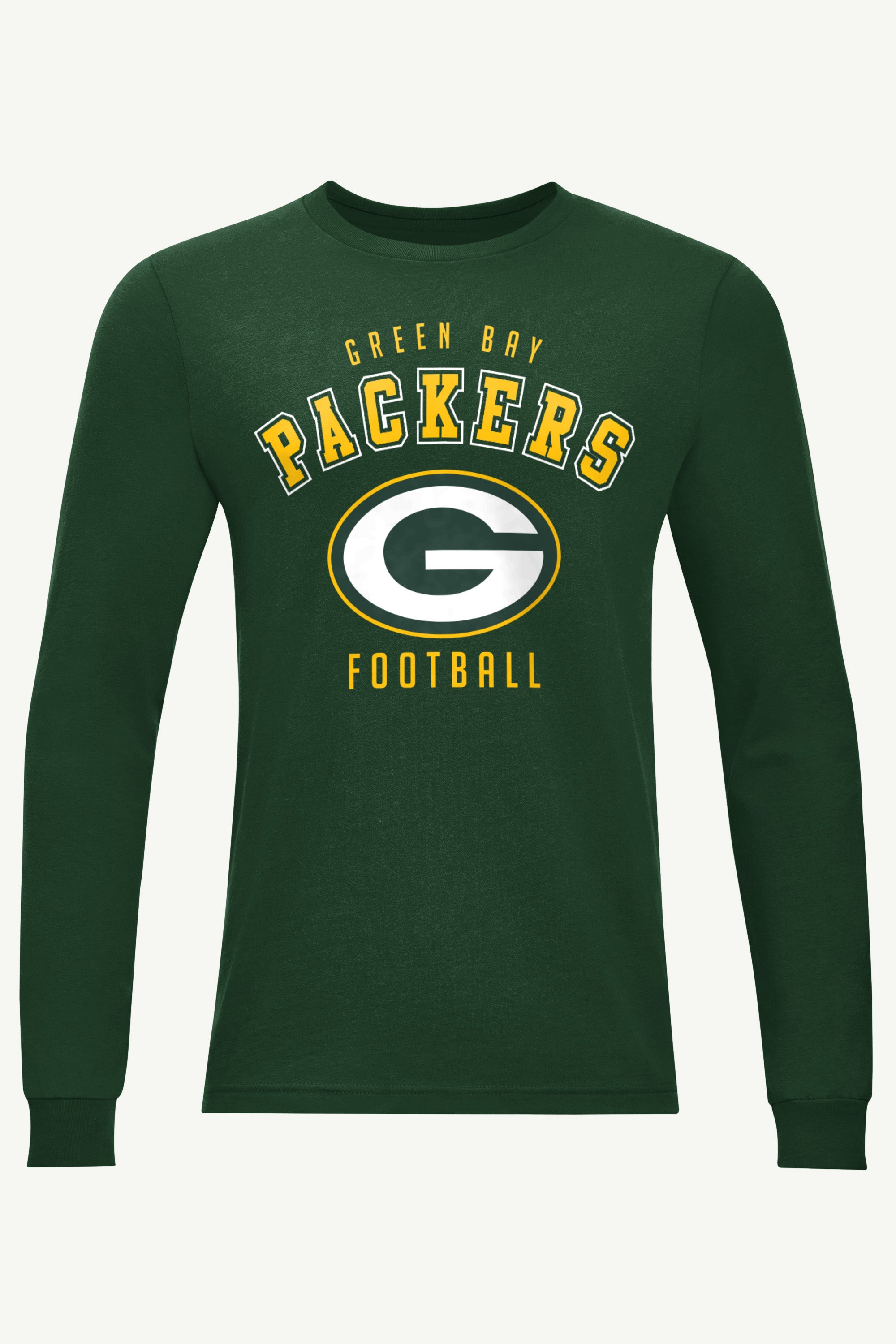 MENS GREEN BAY PACKERS LONG SLEEVE T SHIRT View 1 | Green Bay Packers MENS GREEN BAY PACKERS LONG SLEEVE T SHIRT View 1 | Green Bay Packers