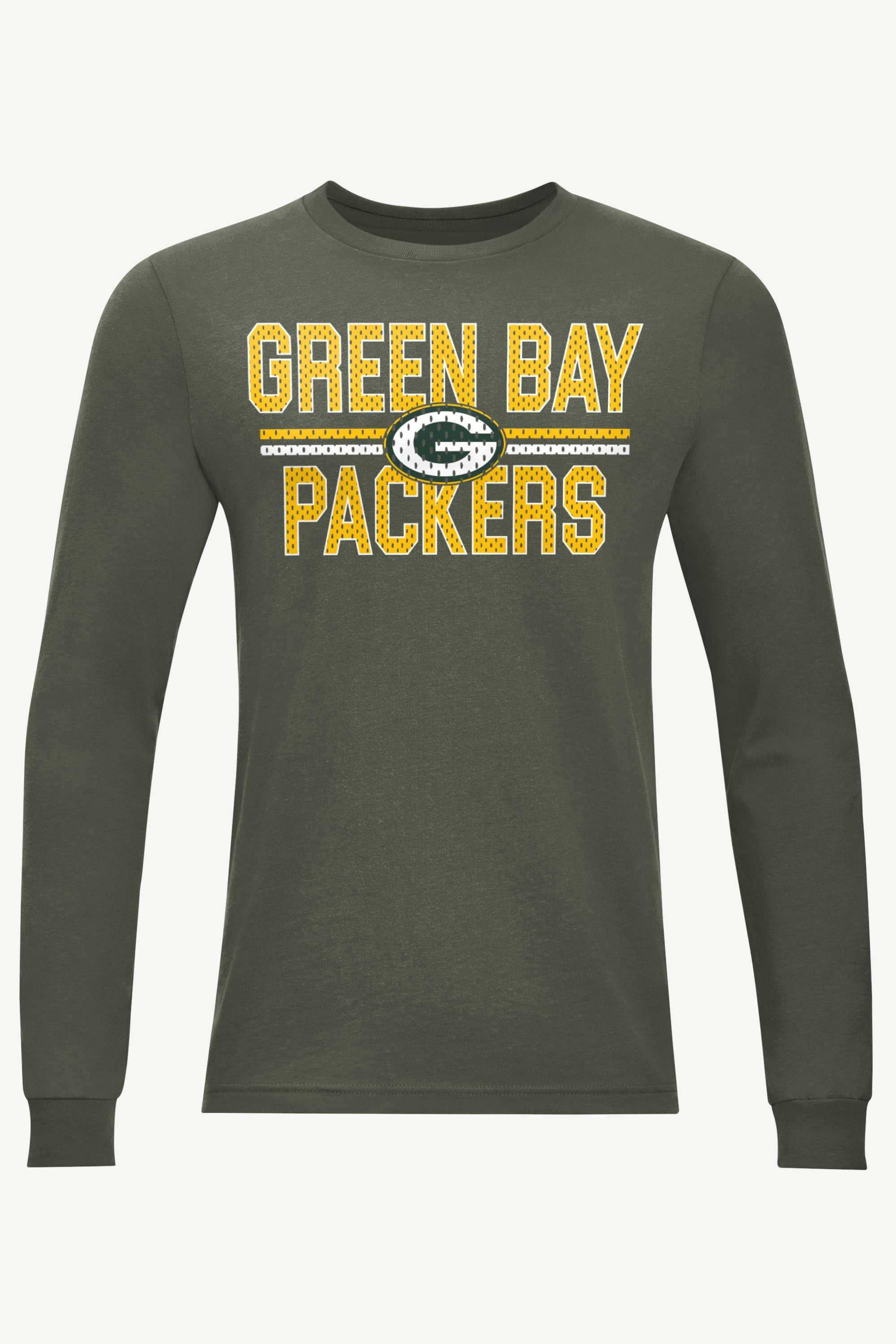 MENS GREEN BAY PACKERS MESH LOOK LONG SLEEVE T SHIRT View 1 | Green Bay Packers MENS GREEN BAY PACKERS MESH LOOK LONG SLEEVE T SHIRT View 1 | Green Bay Packers