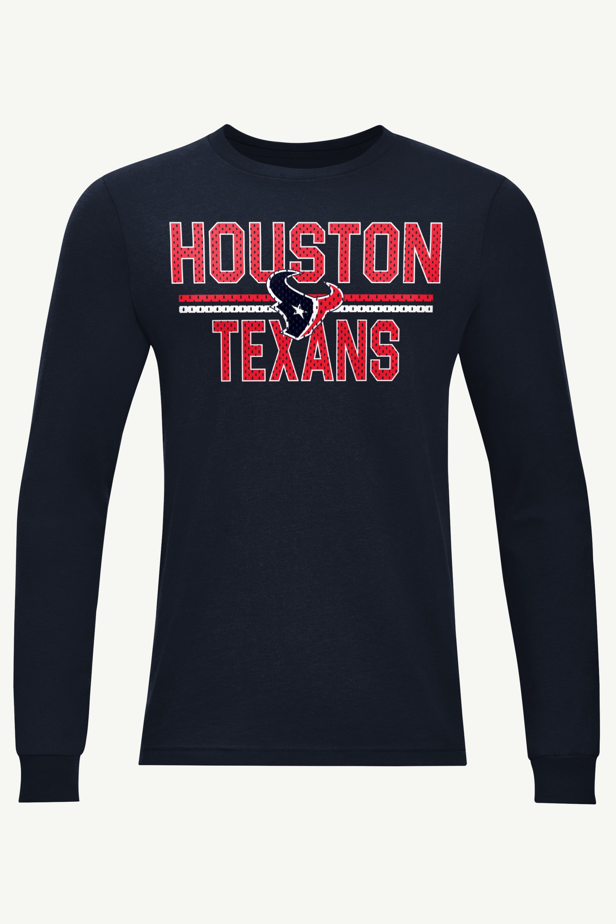 MENS HOUSTON TEXANS MESH LOOK LONG SLEEVE T SHIRT View 1 | Houston Texans MENS HOUSTON TEXANS MESH LOOK LONG SLEEVE T SHIRT View 1 | Houston Texans