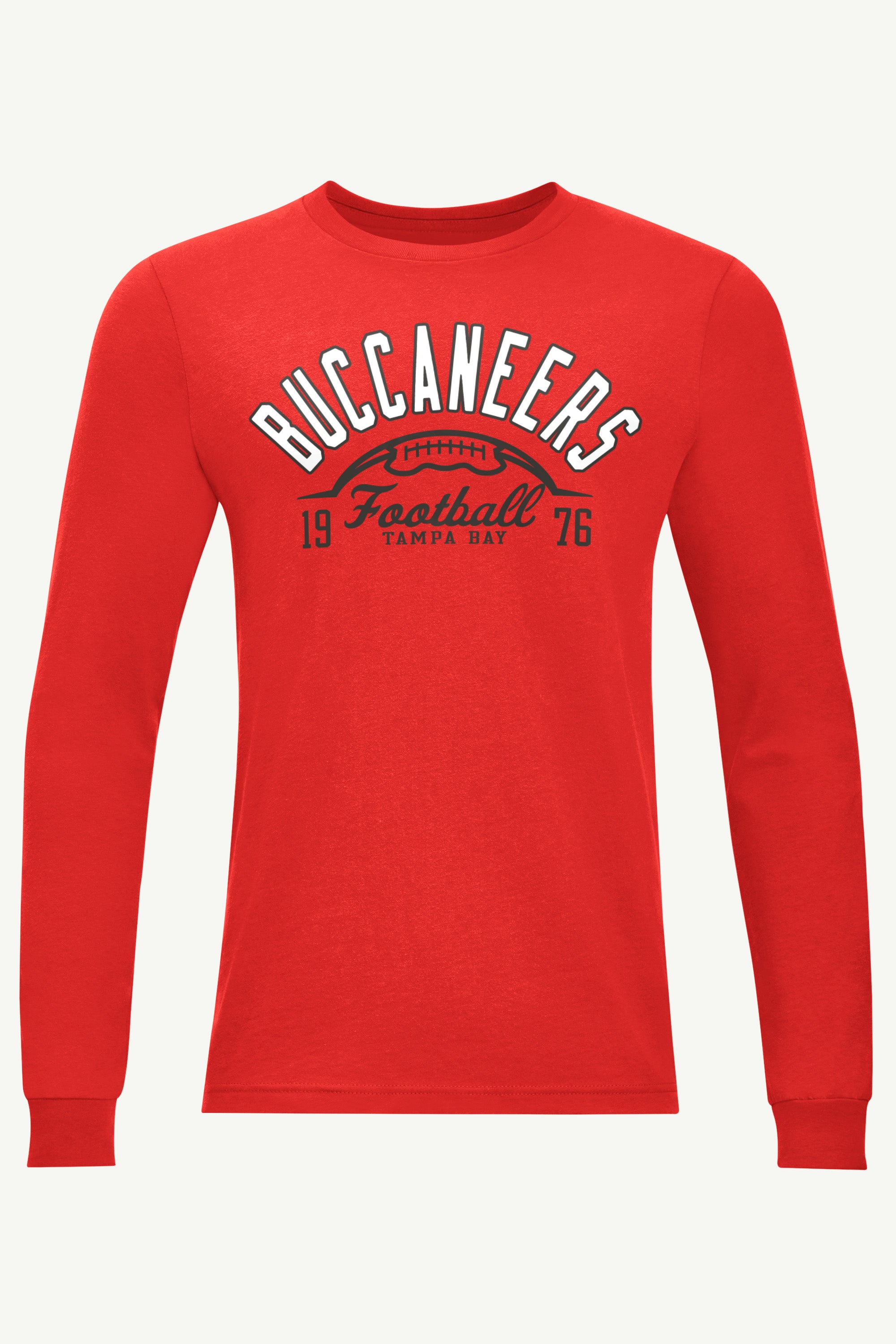 MENS TAMPA BAY BUCCANEERS HALF BALL LONG SLEEVE T SHIRT View 1 | Tampa Bay Buccaneers MENS TAMPA BAY BUCCANEERS HALF BALL LONG SLEEVE T SHIRT View 1 | Tampa Bay Buccaneers