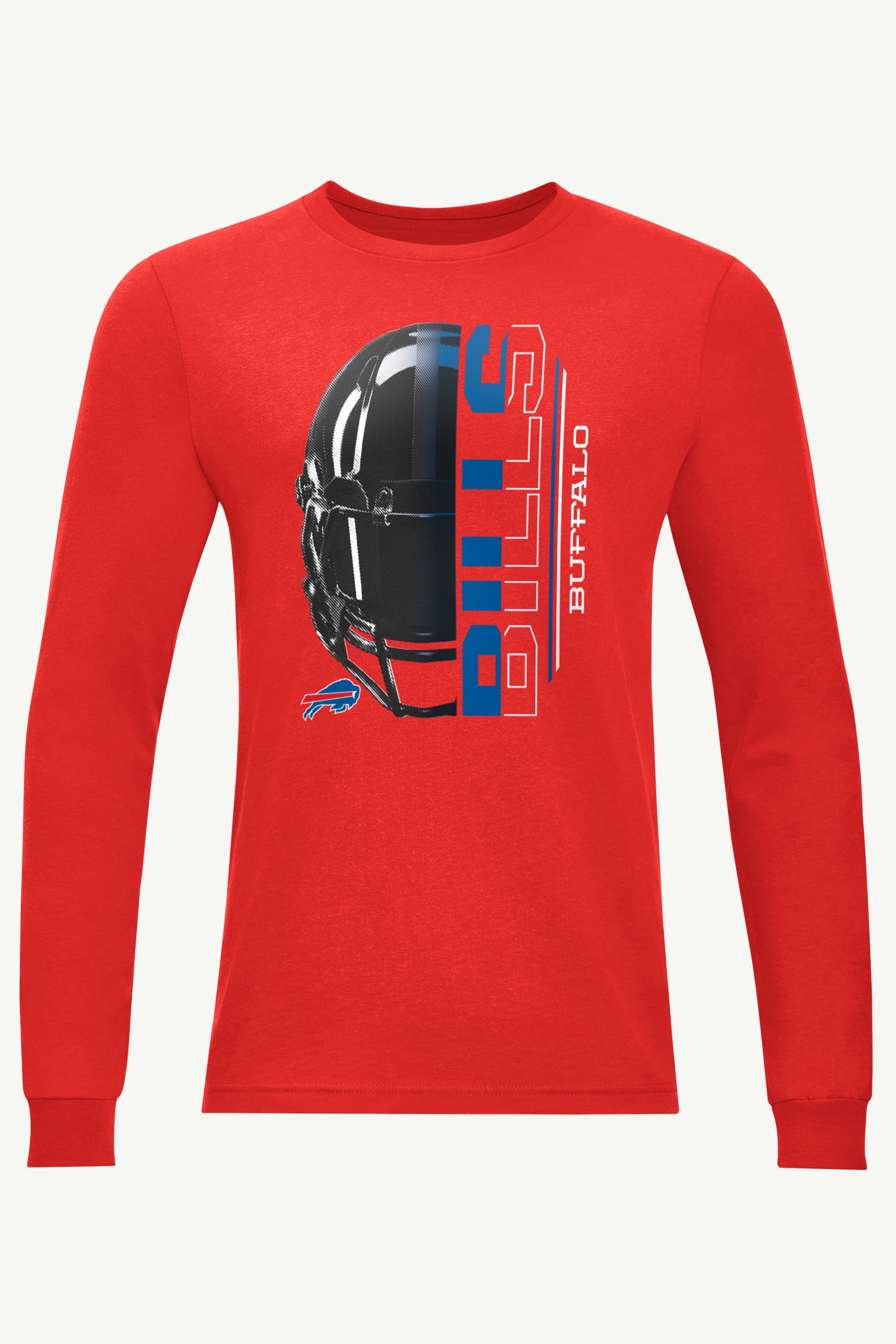 MENS BUFFALO BILLS HALF HELMET LOGO LONG SLEEVE T SHIRT View 1 | Men's T-Shirts MENS BUFFALO BILLS HALF HELMET LOGO LONG SLEEVE T SHIRT View 1 | Men's T-Shirts