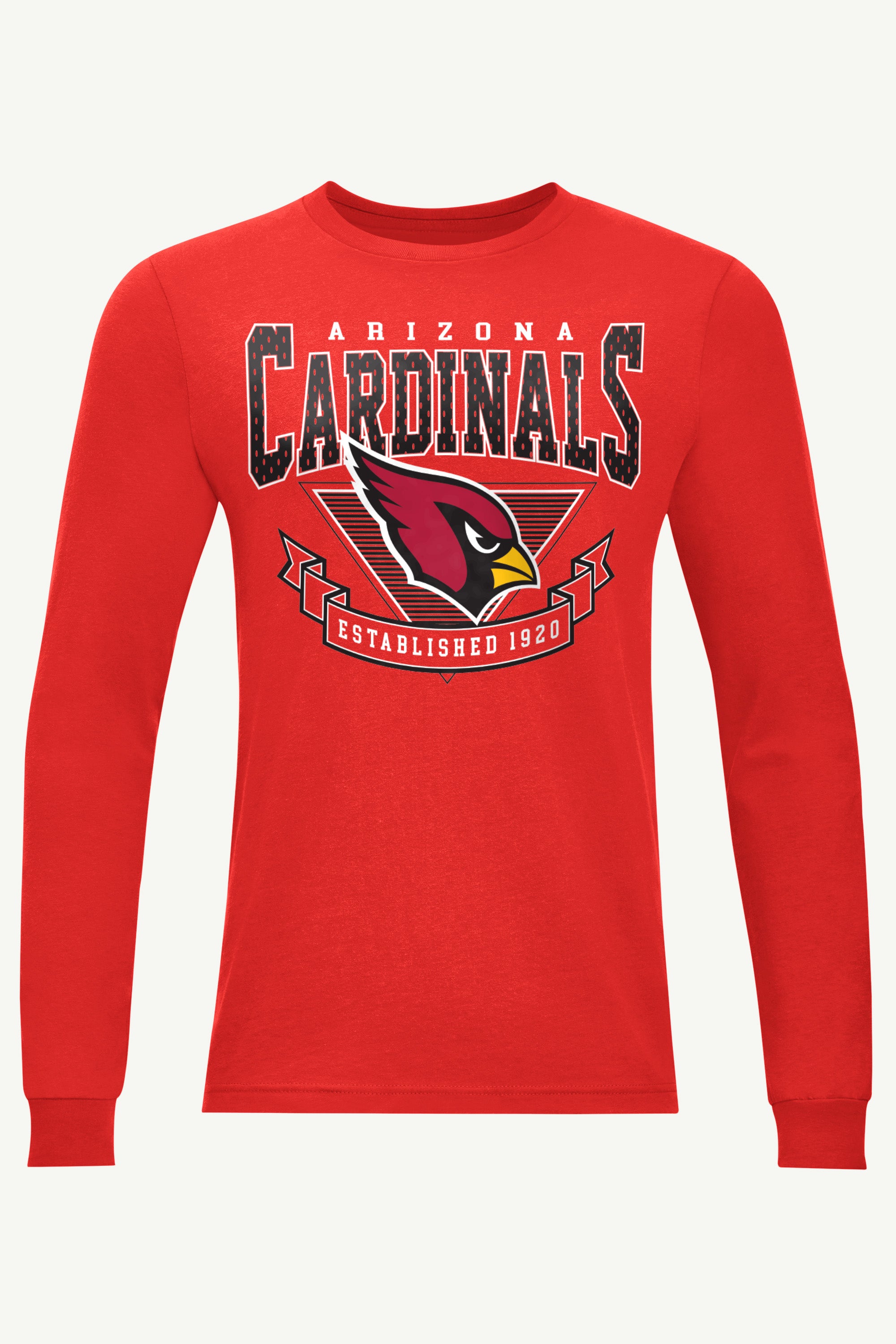 MENS ARIZONA CARDINALS 80's INSPIRED LONG SLEEVE T SHIRT View 1 | Arizona Cardinals MENS ARIZONA CARDINALS 80's INSPIRED LONG SLEEVE T SHIRT View 1 | Arizona Cardinals