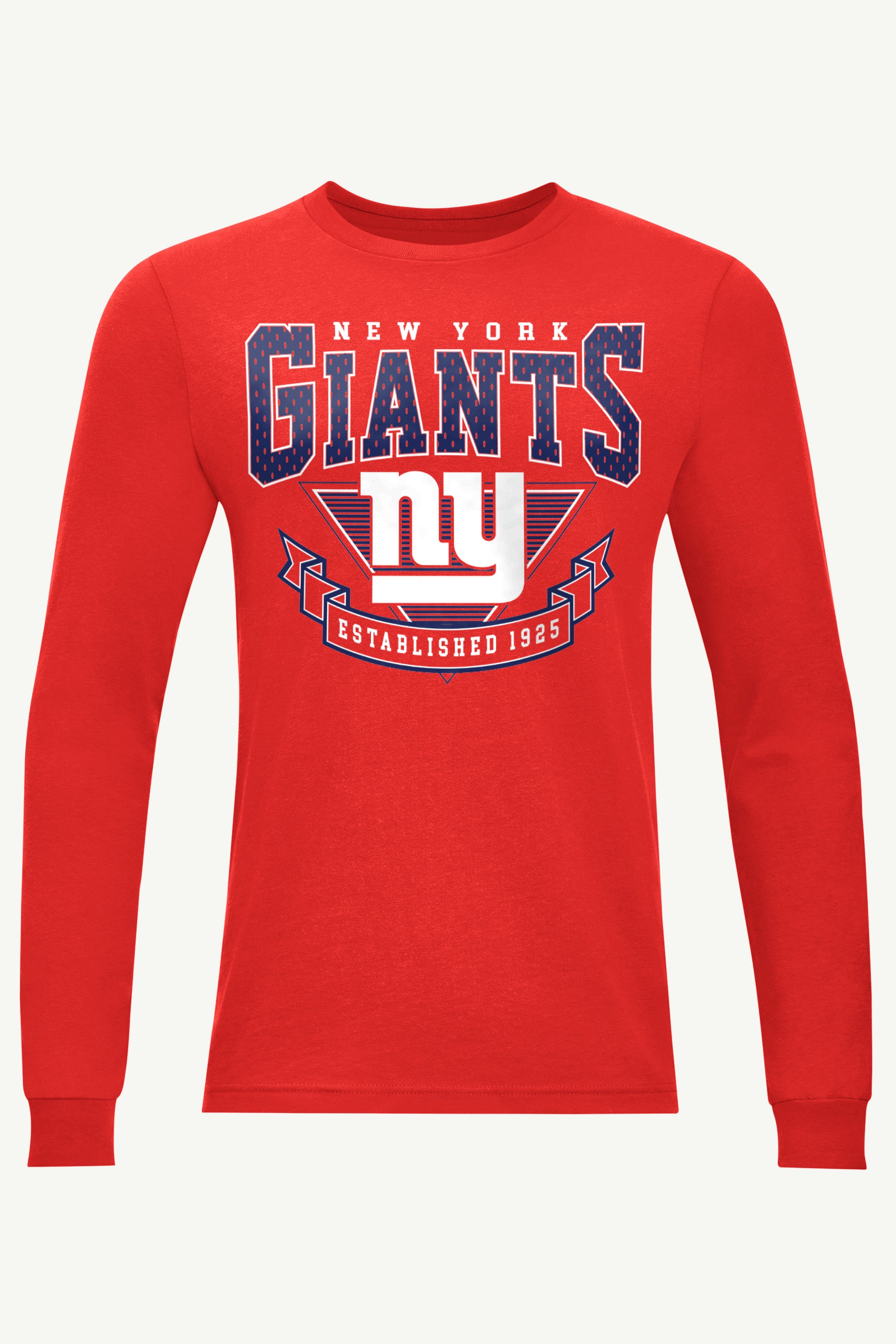 MENS NEW YORK GIANTS 80's INSPIRED LONG SLEEVE T SHIRT View 1 | New York Giants MENS NEW YORK GIANTS 80's INSPIRED LONG SLEEVE T SHIRT View 1 | New York Giants