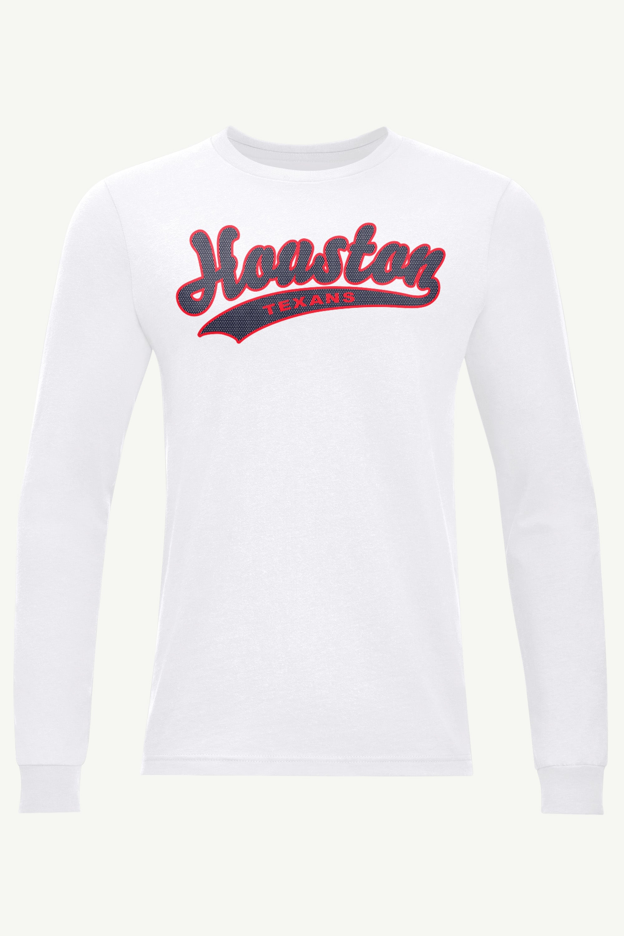 MENS HOUSTON TEXANS TAILSWEEP LONG SLEEVE T SHIRT View 1 | Houston Texans MENS HOUSTON TEXANS TAILSWEEP LONG SLEEVE T SHIRT View 1 | Houston Texans