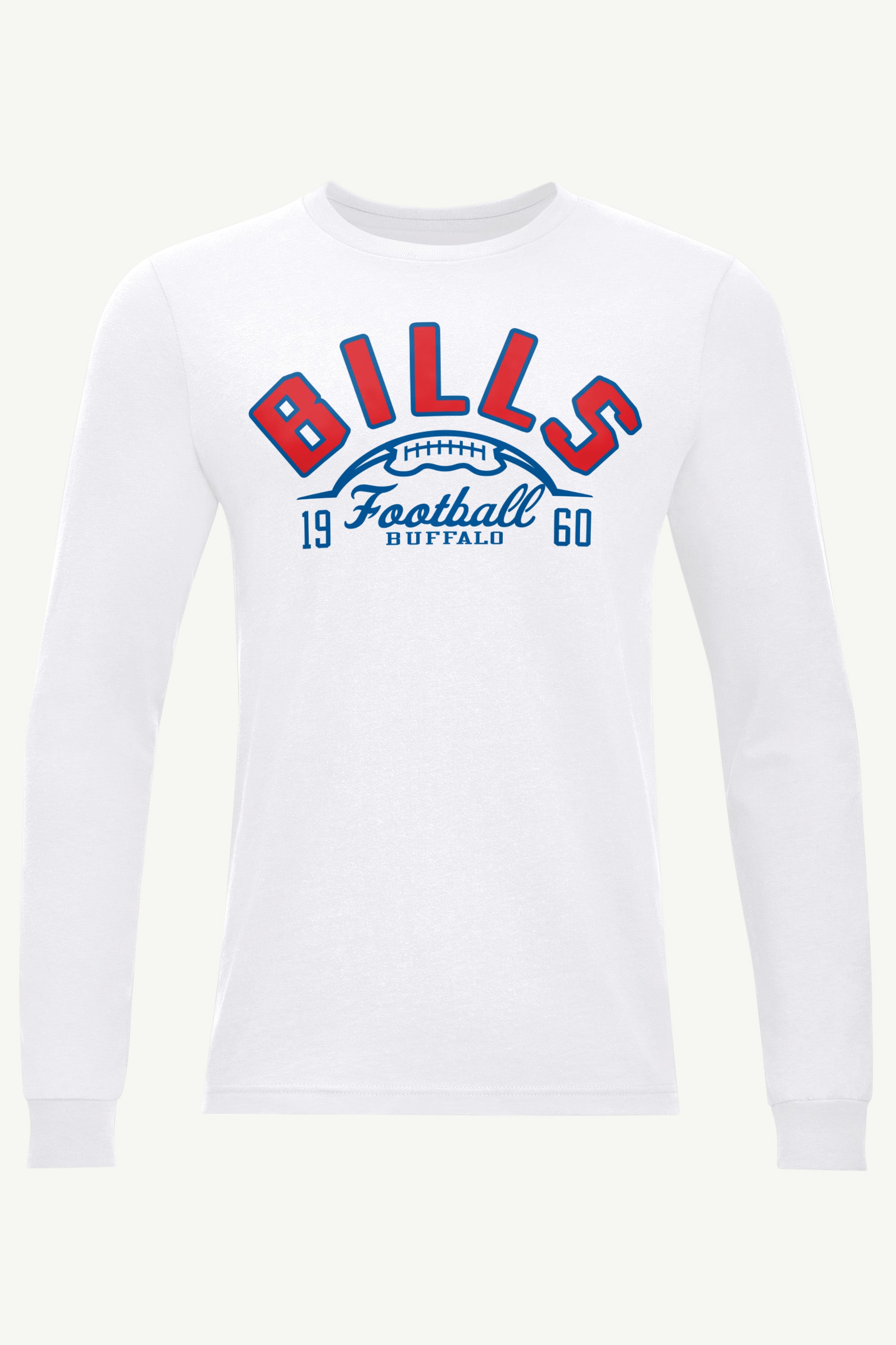 MENS BUFFALO BILLS HALF BALL LONG SLEEVE T SHIRT View 1 | Buffalo Bills MENS BUFFALO BILLS HALF BALL LONG SLEEVE T SHIRT View 1 | Buffalo Bills