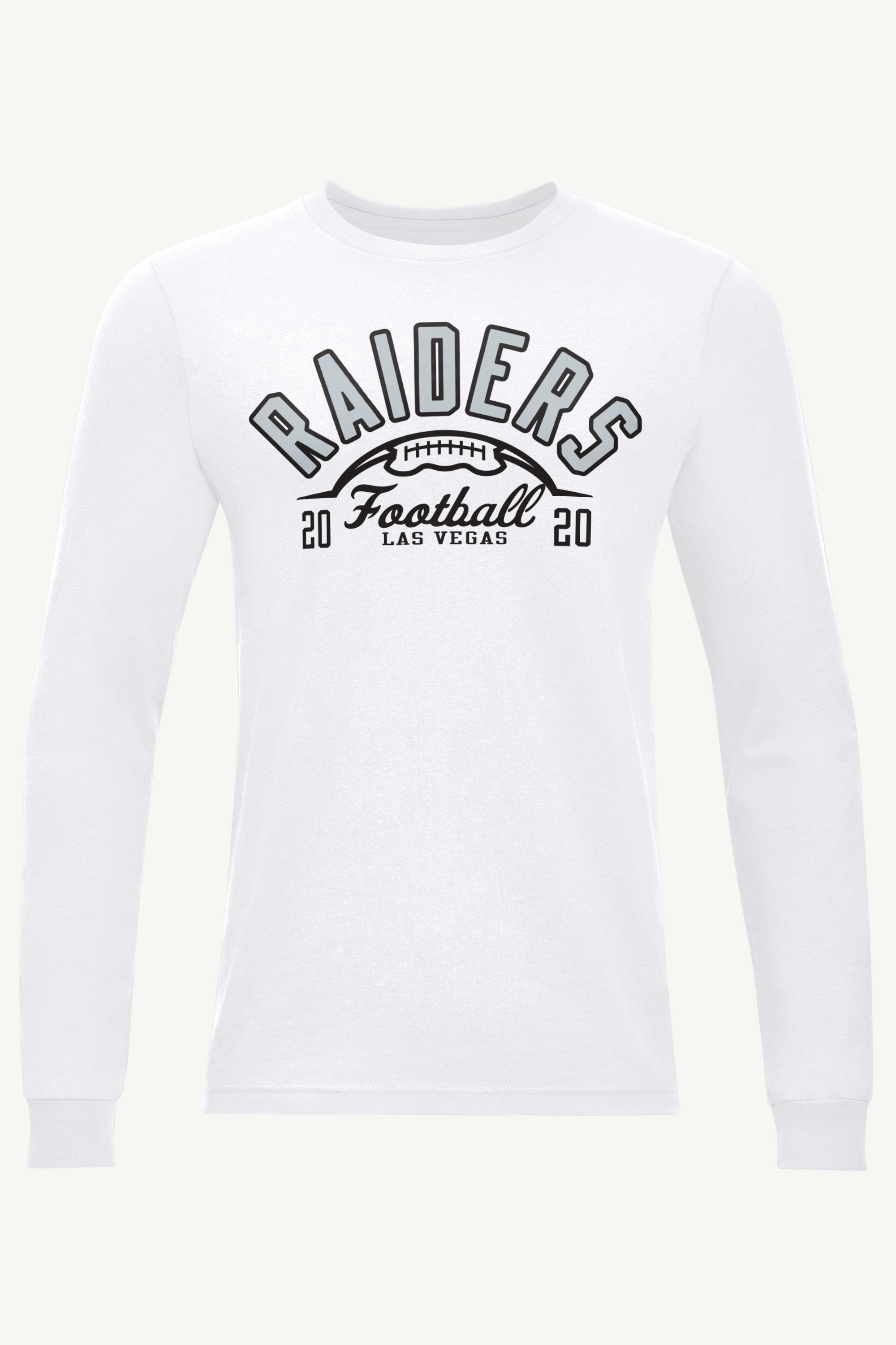 MENS LAS VEGAS RAIDERS HALF BALL LONG SLEEVE T SHIRT View 1 | Las Vegas Raiders MENS LAS VEGAS RAIDERS HALF BALL LONG SLEEVE T SHIRT View 1 | Las Vegas Raiders