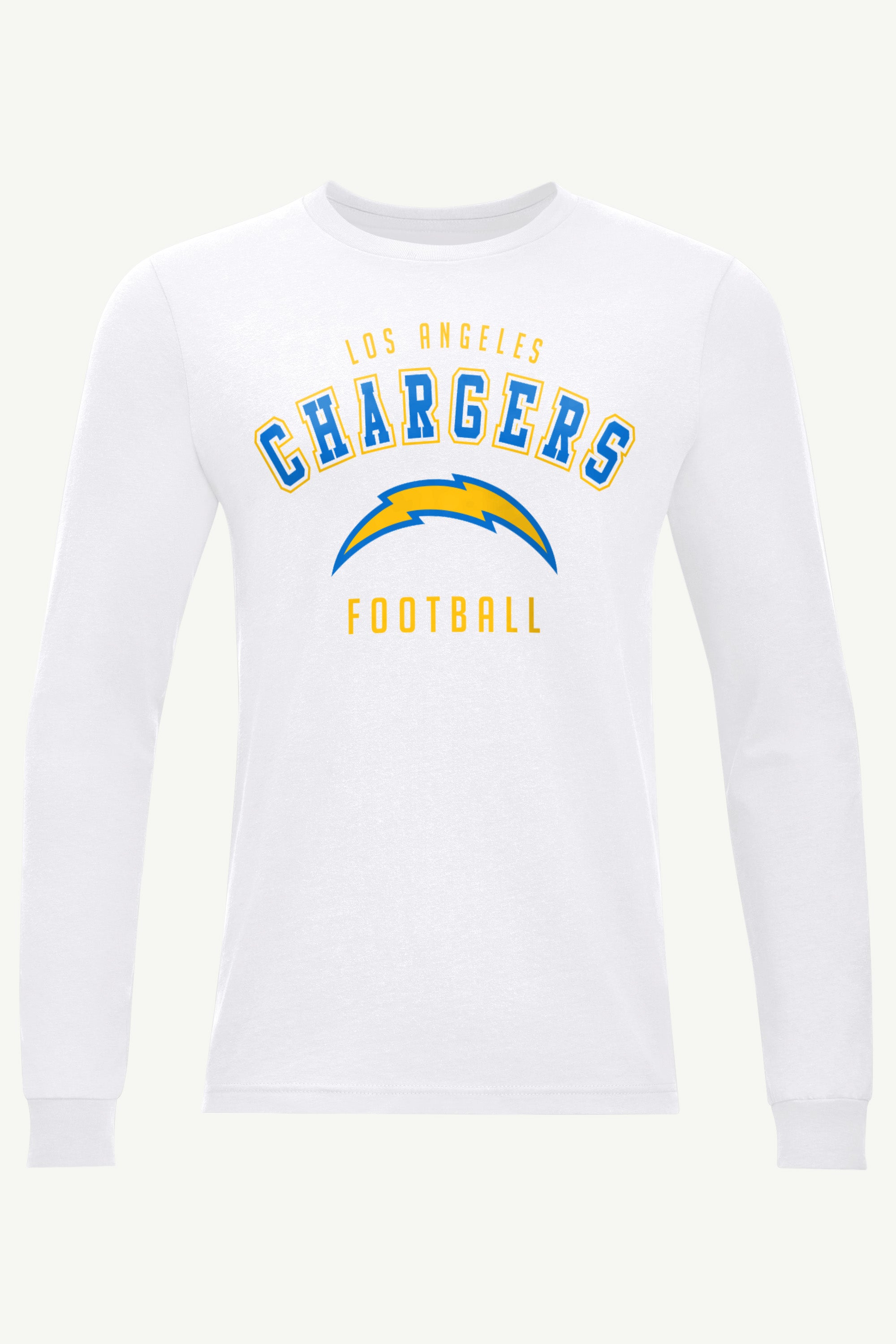 MENS LOS ANGELES CHARGERS LONG SLEEVE T SHIRT View 1 | Los Angeles Chargers MENS LOS ANGELES CHARGERS LONG SLEEVE T SHIRT View 1 | Los Angeles Chargers