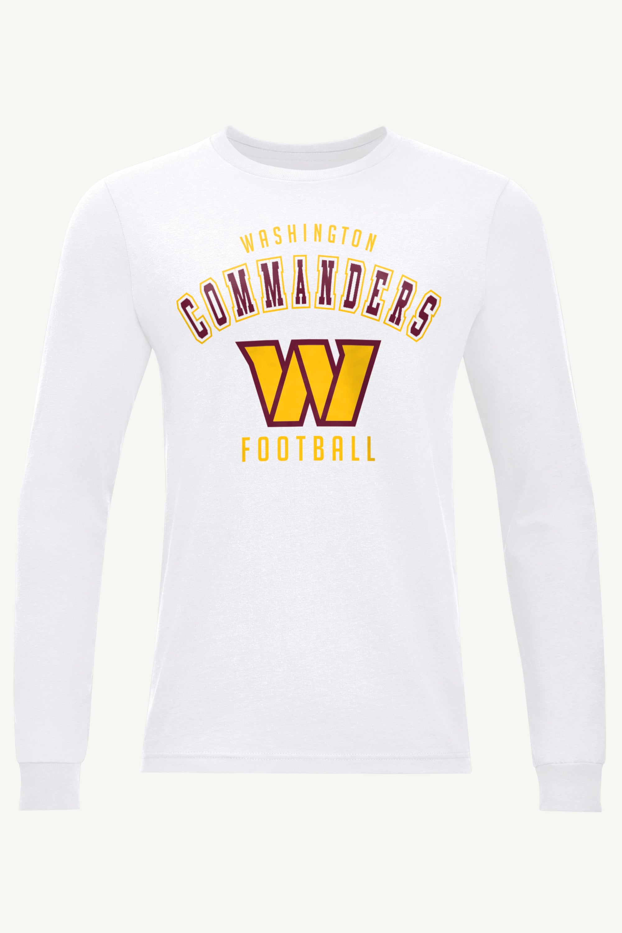 MENS WASHINGTON COMMANDERS LONG SLEEVE T SHIRT View 1 | Washington Commanders MENS WASHINGTON COMMANDERS LONG SLEEVE T SHIRT View 1 | Washington Commanders