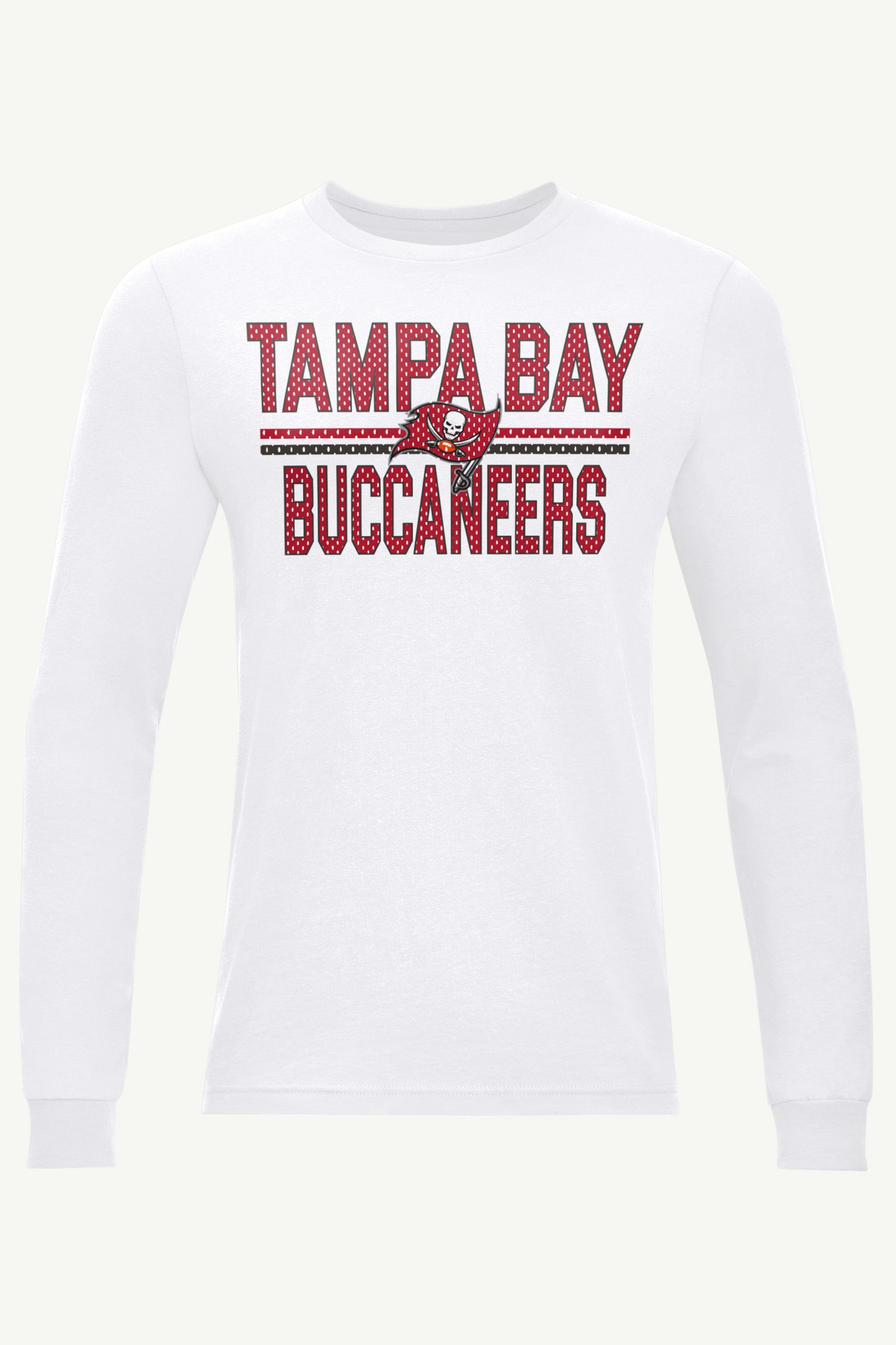 MENS TAMPA BAY BUCCANEERS MESH LOOK LONG SLEEVE T SHIRT View 1 | Tampa Bay Buccaneers MENS TAMPA BAY BUCCANEERS MESH LOOK LONG SLEEVE T SHIRT View 1 | Tampa Bay Buccaneers