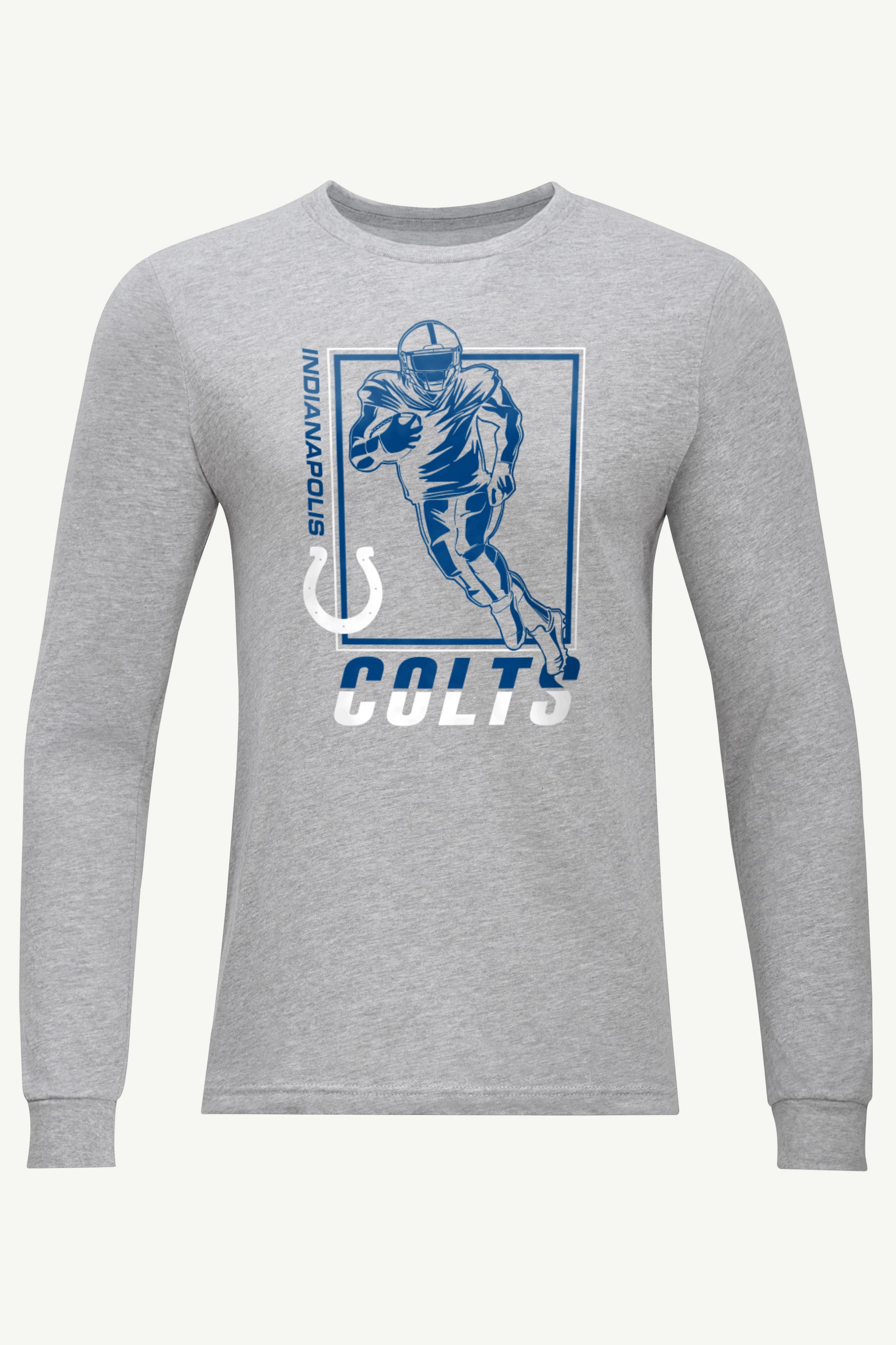 MENS INDIANAPOLIS COLTS PLAYER GRID LONG SLEEVE T SHIRT View 1 | Indianapolis Colts MENS INDIANAPOLIS COLTS PLAYER GRID LONG SLEEVE T SHIRT View 1 | Indianapolis Colts