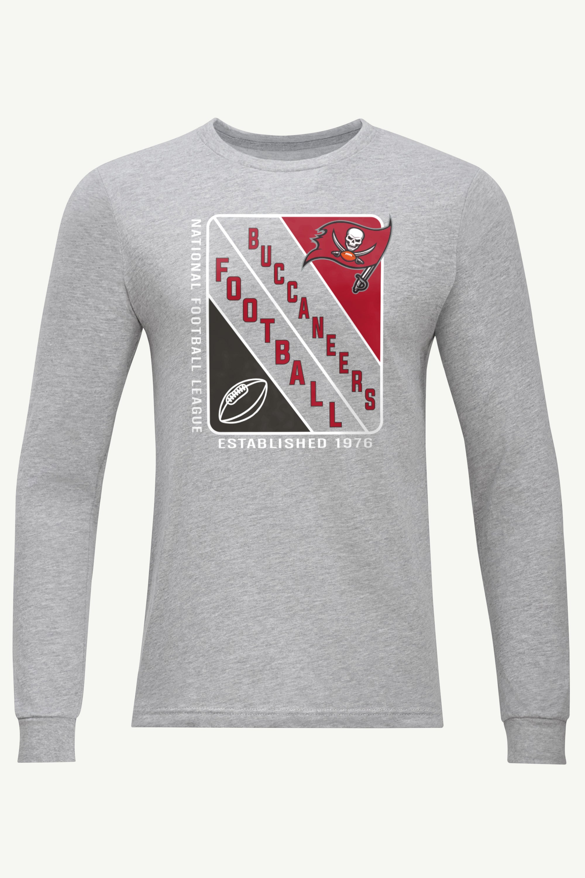 MENS TAMPA BAY BUCCANEERS SHIELD LOGO LONG SLEEVE T SHIRT View 1 | Tampa Bay Buccaneers MENS TAMPA BAY BUCCANEERS SHIELD LOGO LONG SLEEVE T SHIRT View 1 | Tampa Bay Buccaneers