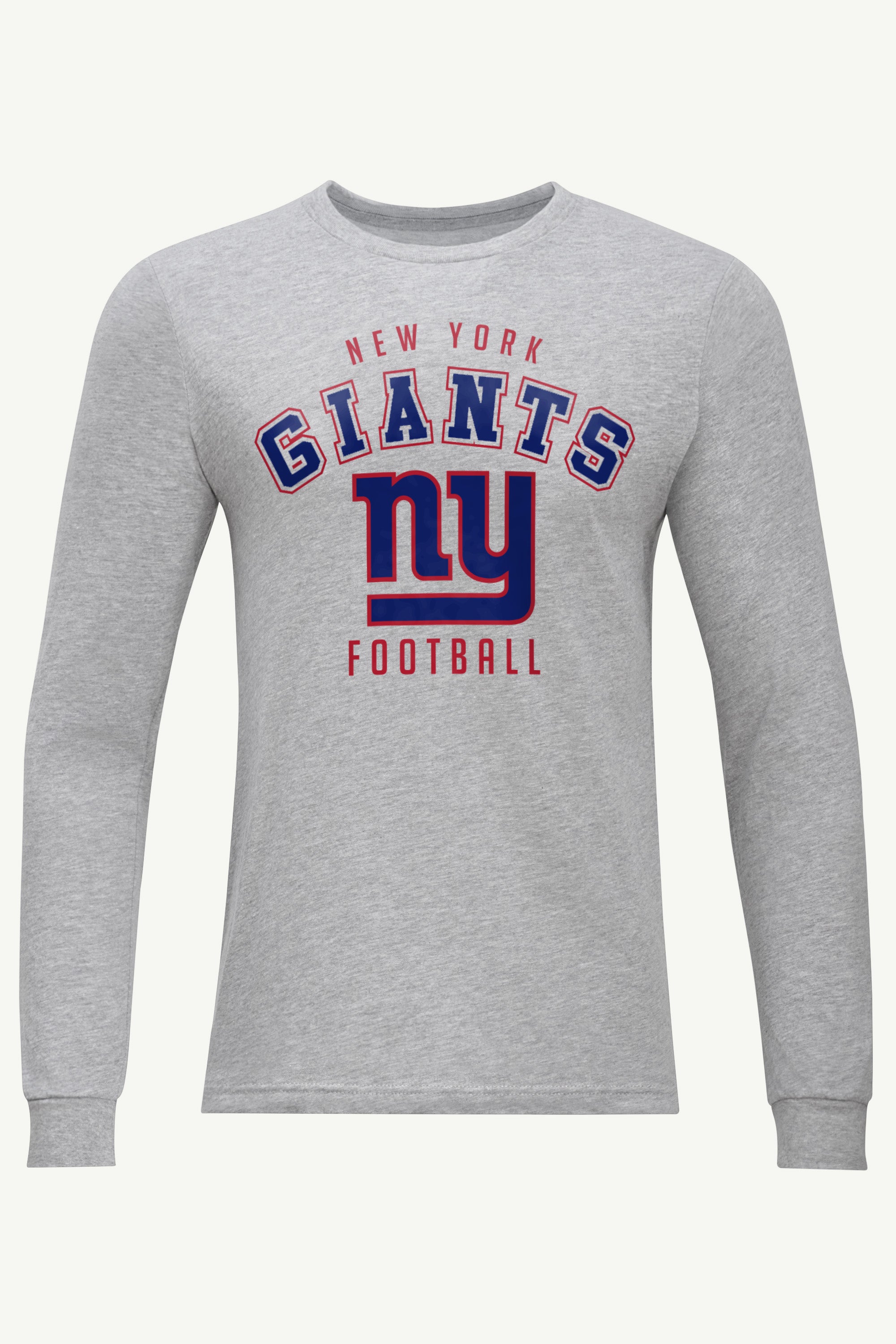 MENS NEW YORK GIANTS LONG SLEEVE T SHIRT View 1 MENS NEW YORK GIANTS LONG SLEEVE T SHIRT View 1