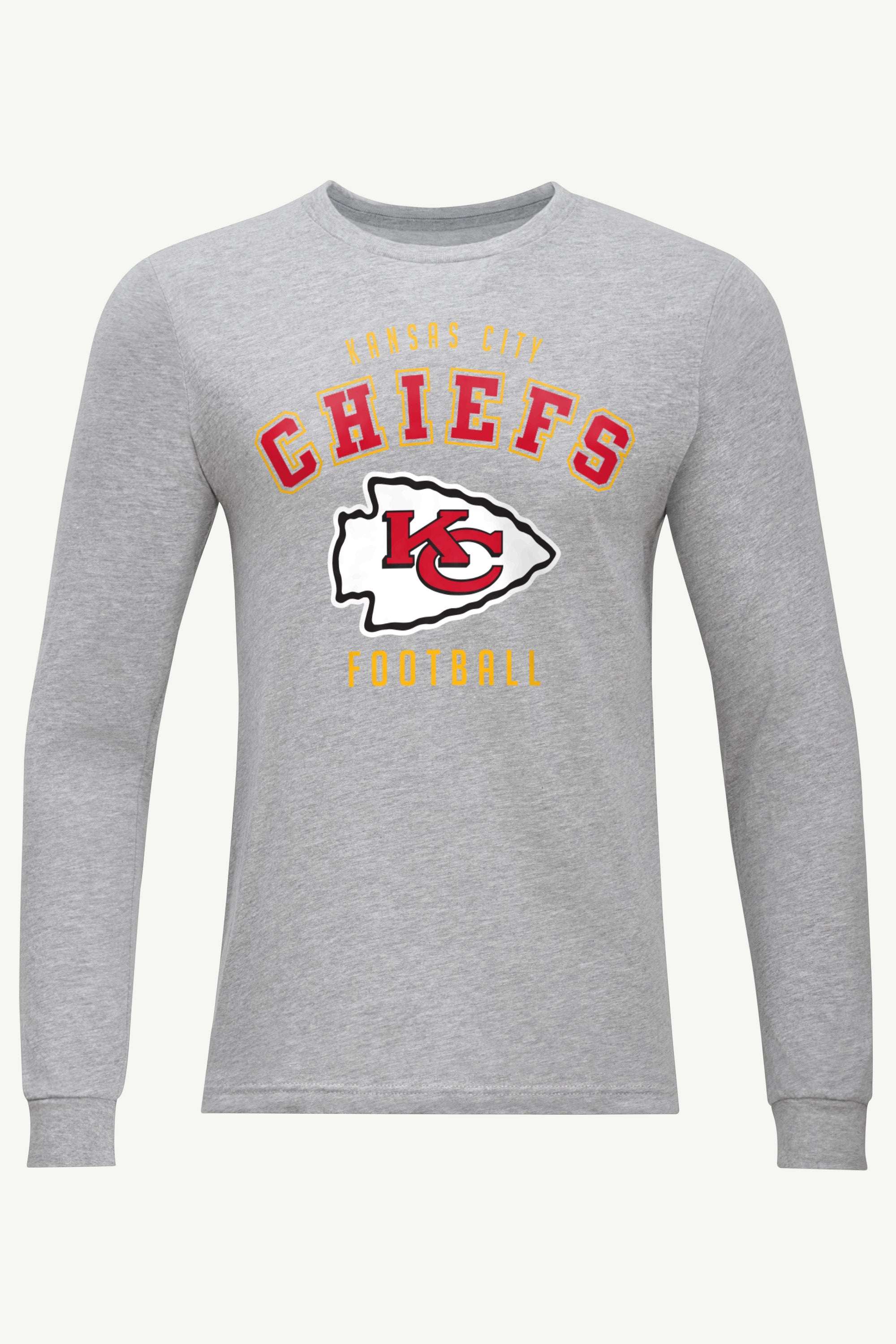 MENS KANSAS CITY CHIEFS LONG SLEEVE T SHIRT View 1 | Kansas City Chiefs MENS KANSAS CITY CHIEFS LONG SLEEVE T SHIRT View 1 | Kansas City Chiefs