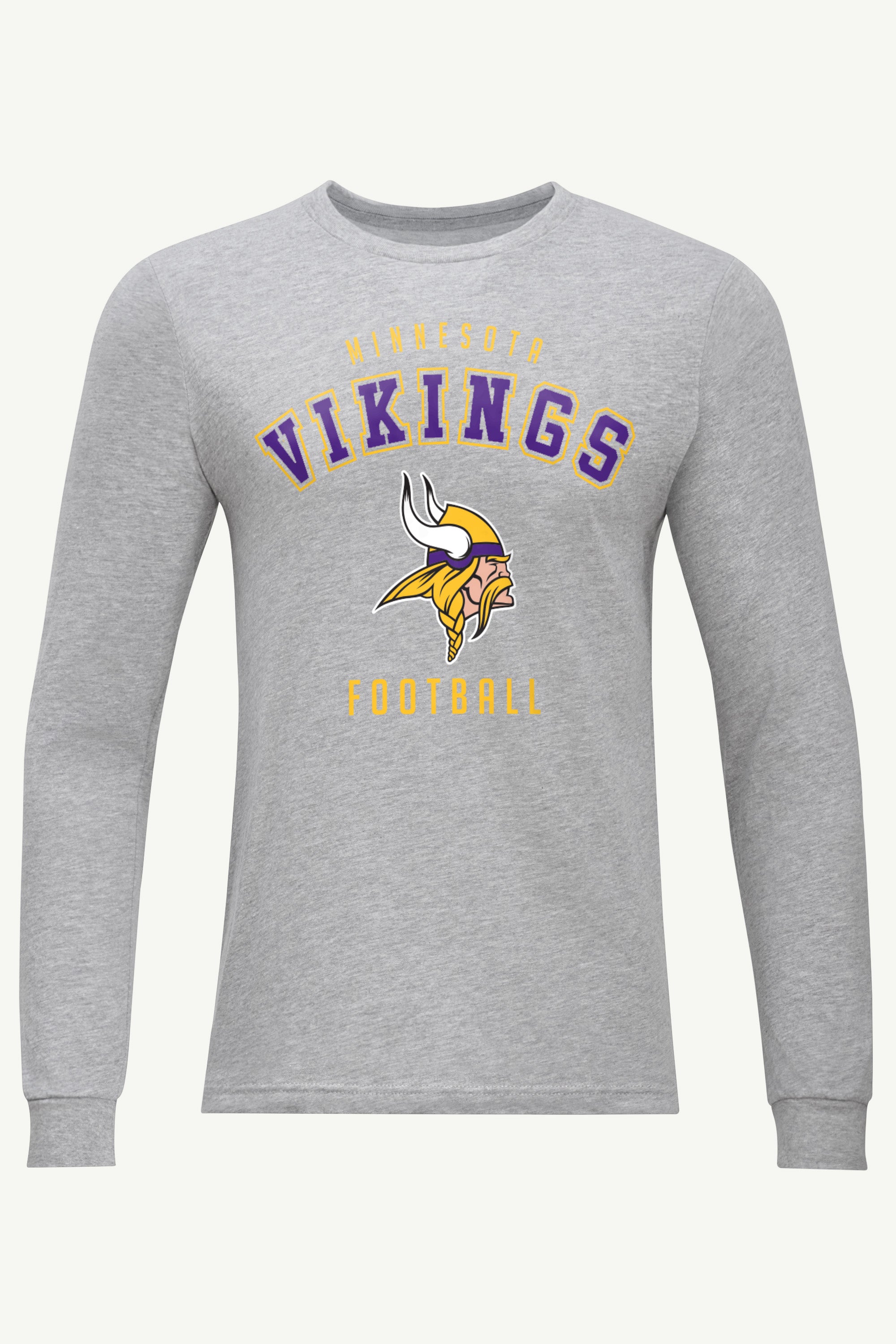 MENS MINNESOTA VIKINGS LONG SLEEVE T SHIRT View 1 | Minnesota Vikings MENS MINNESOTA VIKINGS LONG SLEEVE T SHIRT View 1 | Minnesota Vikings