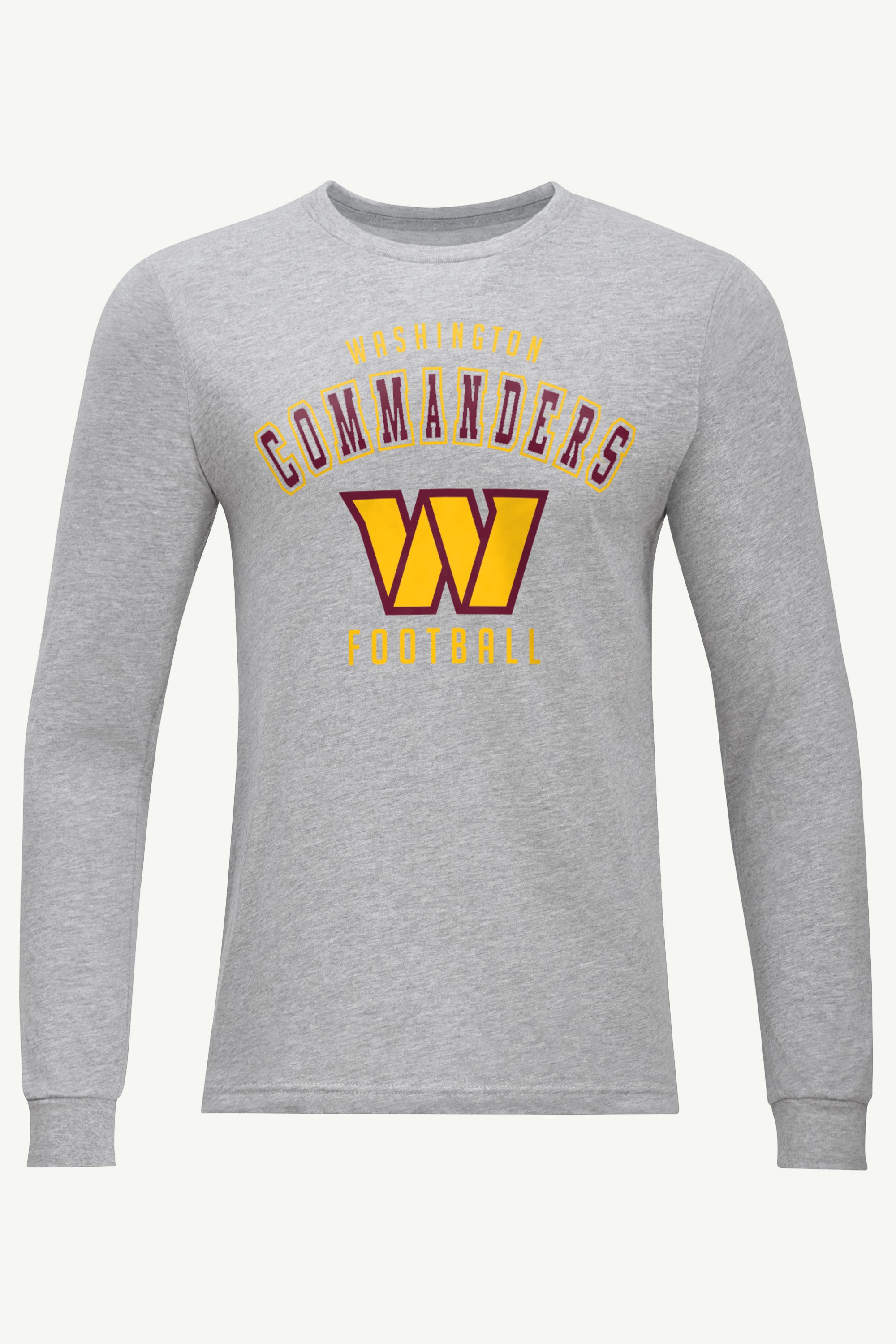 MENS WASHINGTON COMMANDERS LONG SLEEVE T SHIRT View 1 | Washington Commanders MENS WASHINGTON COMMANDERS LONG SLEEVE T SHIRT View 1 | Washington Commanders