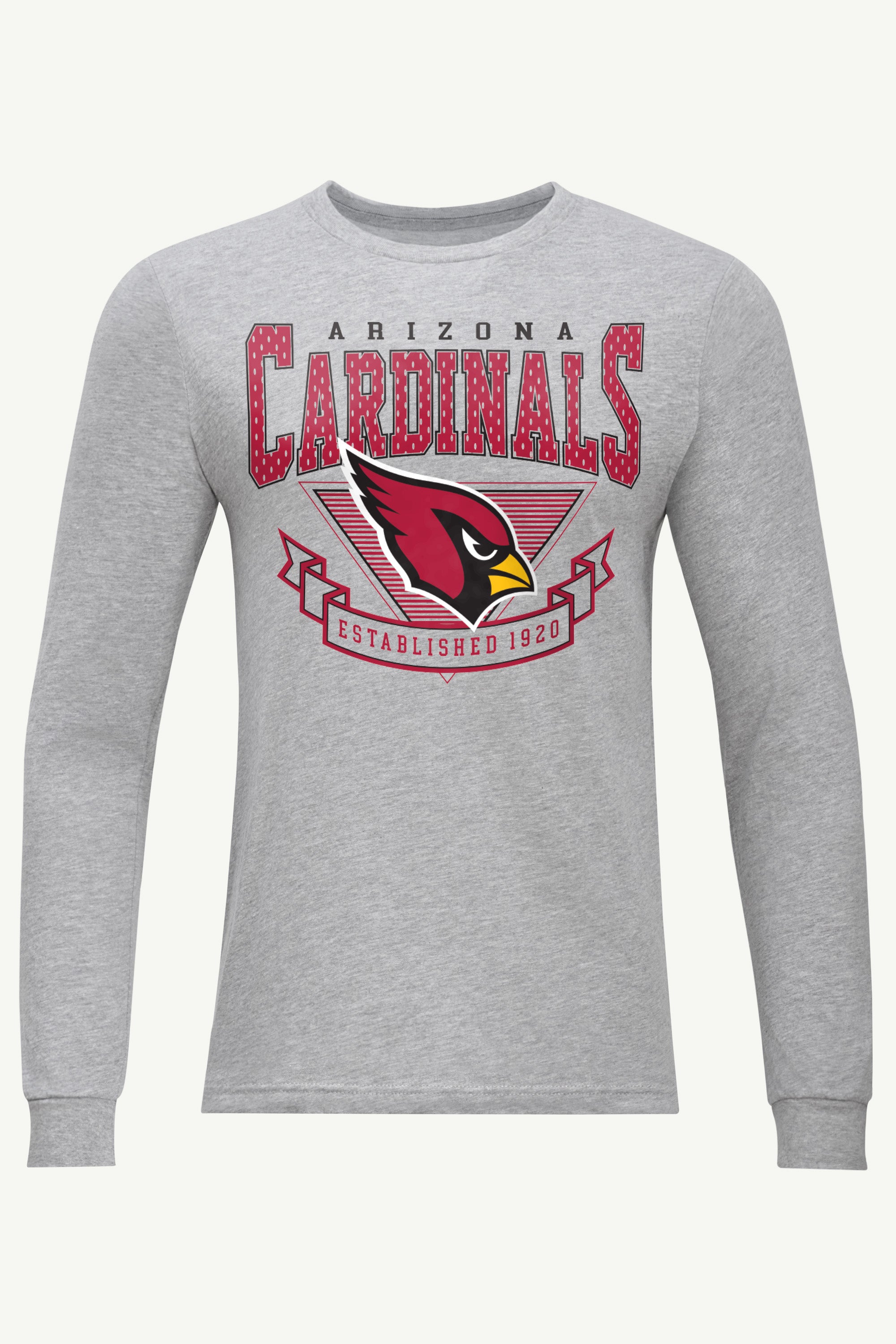 MENS ARIZONA CARDINALS 80's INSPIRED LONG SLEEVE T SHIRT View 1 | Arizona Cardinals MENS ARIZONA CARDINALS 80's INSPIRED LONG SLEEVE T SHIRT View 1 | Arizona Cardinals