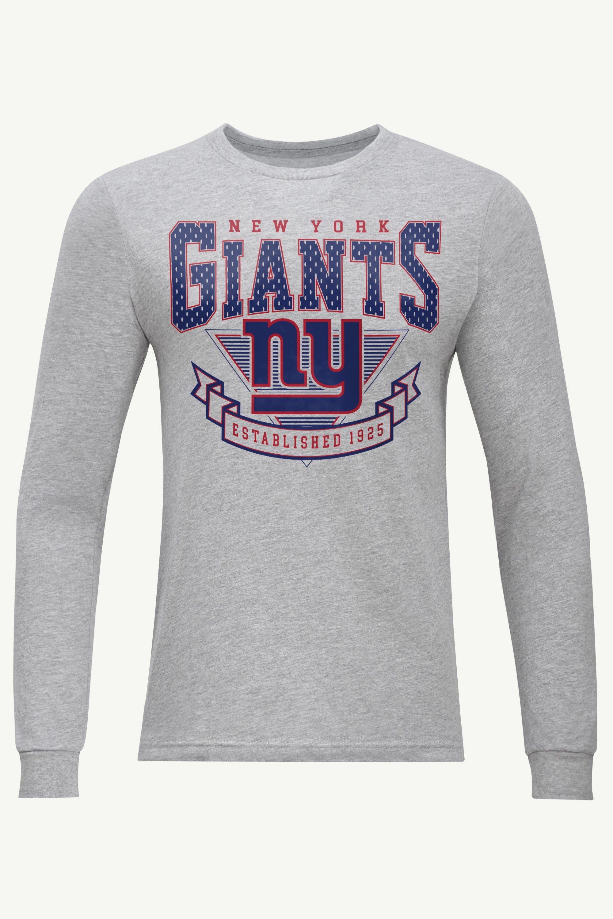 MENS NEW YORK GIANTS 80's INSPIRED LONG SLEEVE T SHIRT View 1 | New York Giants MENS NEW YORK GIANTS 80's INSPIRED LONG SLEEVE T SHIRT View 1 | New York Giants