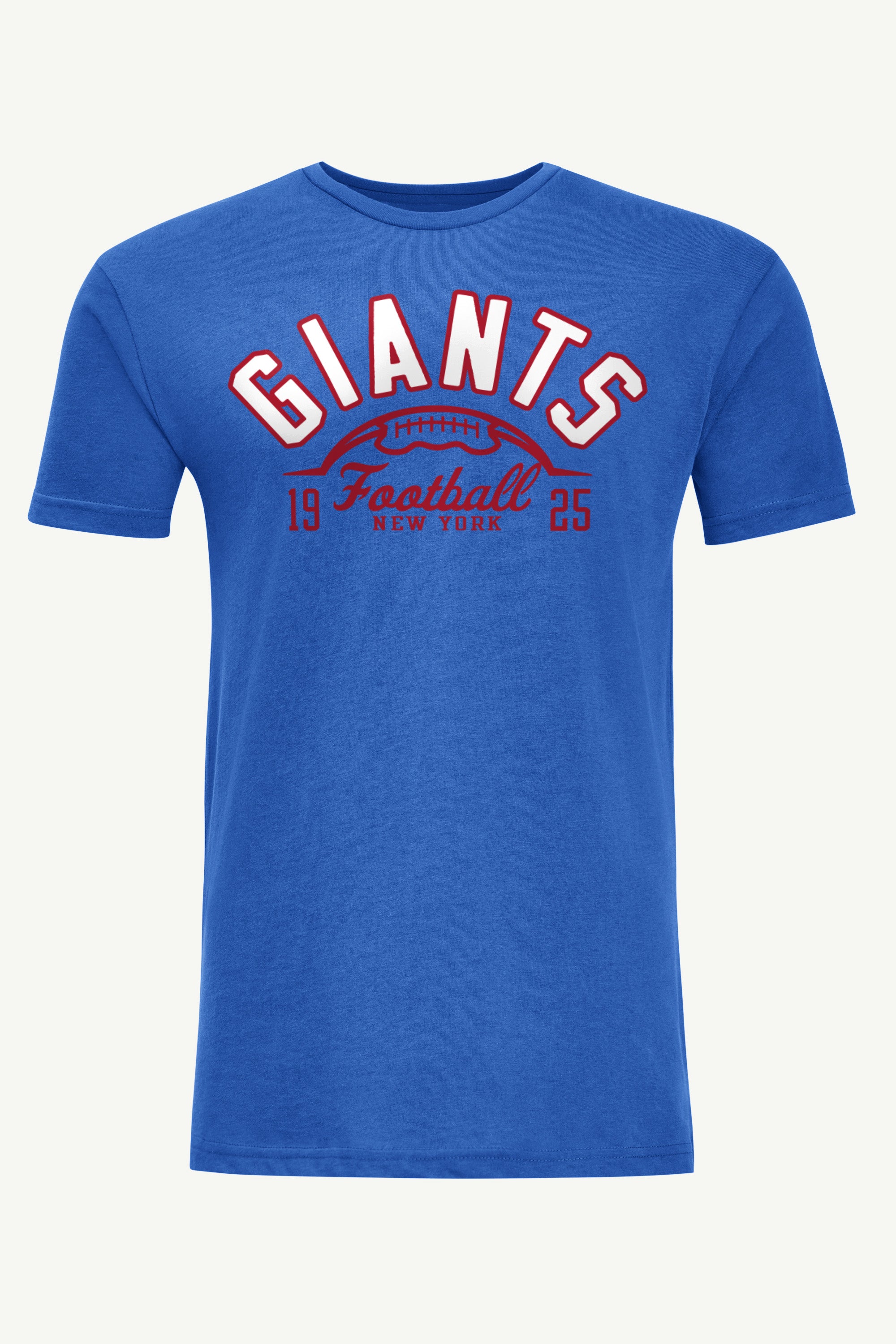 MENS NEW YORK GIANTS HALF BALL T SHIRT View 1 MENS NEW YORK GIANTS HALF BALL T SHIRT View 1