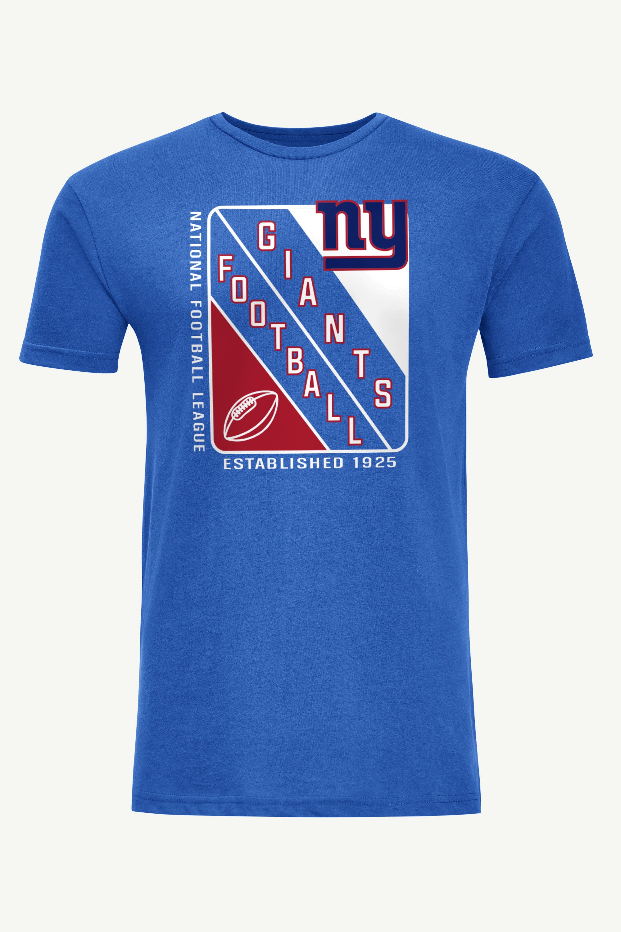 MENS NEW YORK GIANTS SHIELD LOGO T SHIRT View 1 MENS NEW YORK GIANTS SHIELD LOGO T SHIRT View 1