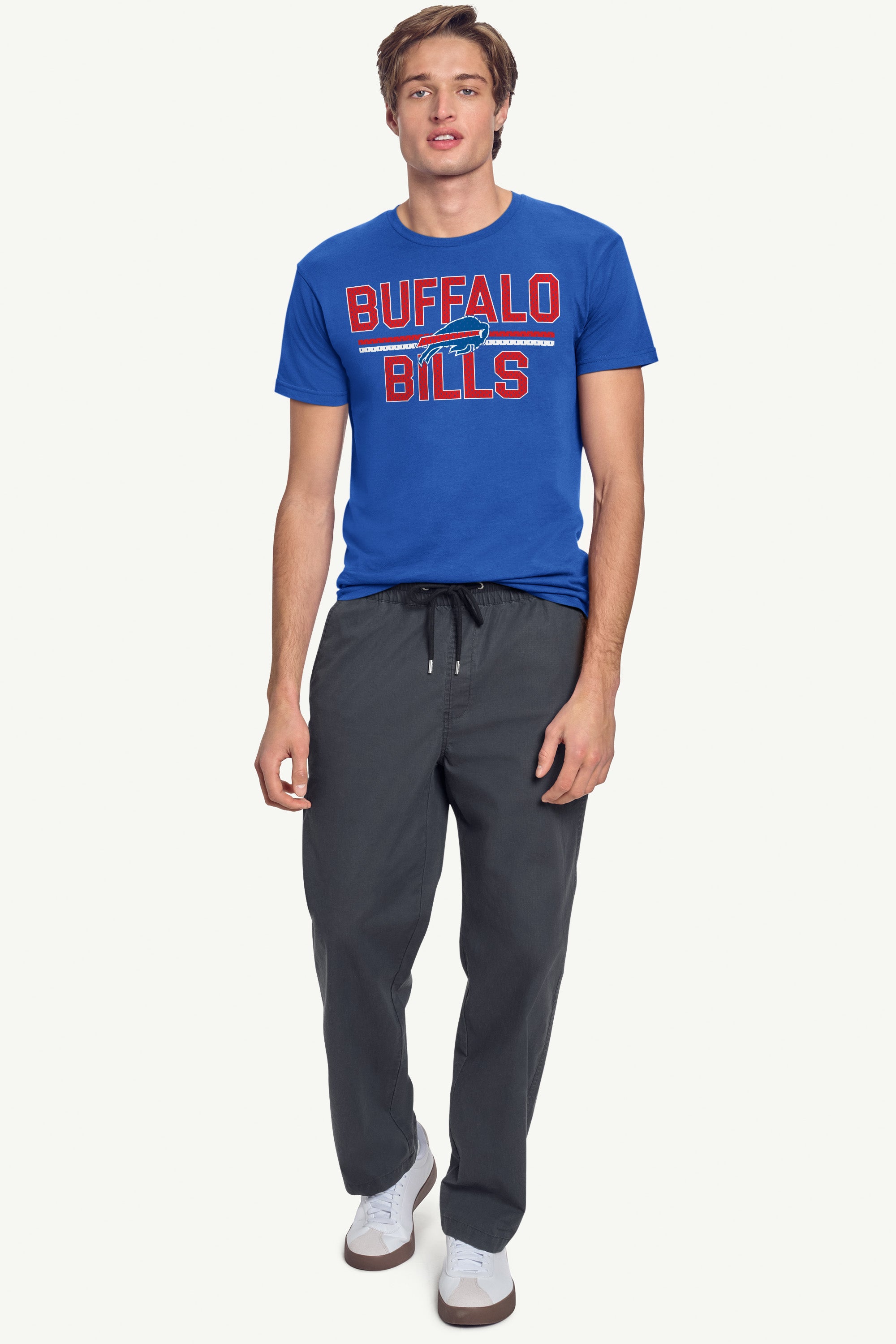 MENS BUFFALO BILLS MESH LOOK T SHIRT View 3 | Buffalo Bills MENS BUFFALO BILLS MESH LOOK T SHIRT View 3 | Buffalo Bills