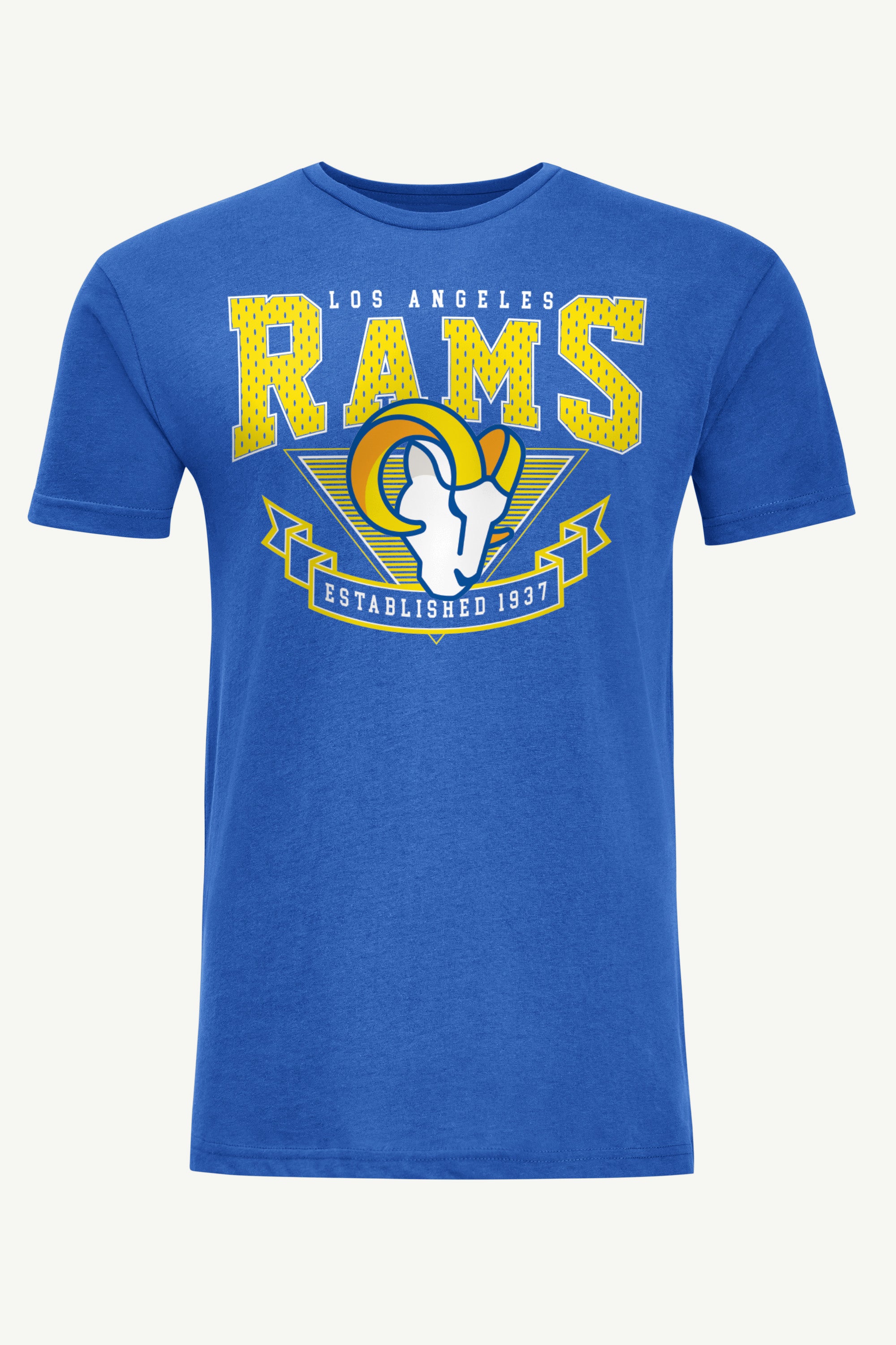 MENS LOS ANGELES RAMS 80's INSPIRED T SHIRT View 1 | Los Angeles Rams MENS LOS ANGELES RAMS 80's INSPIRED T SHIRT View 1 | Los Angeles Rams