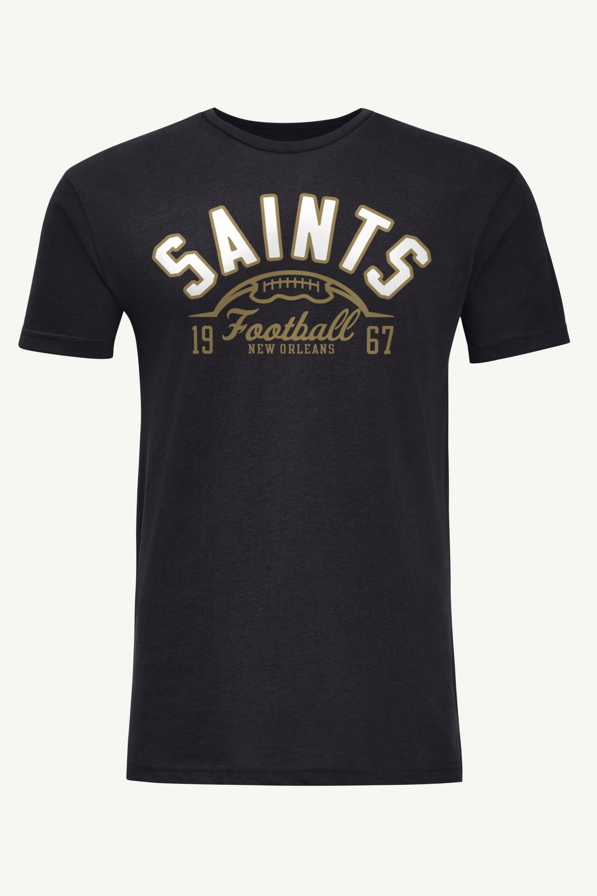 MENS NEW ORLEANS SAINTS HALF BALL T SHIRT View 1 | New Orleans Saints MENS NEW ORLEANS SAINTS HALF BALL T SHIRT View 1 | New Orleans Saints