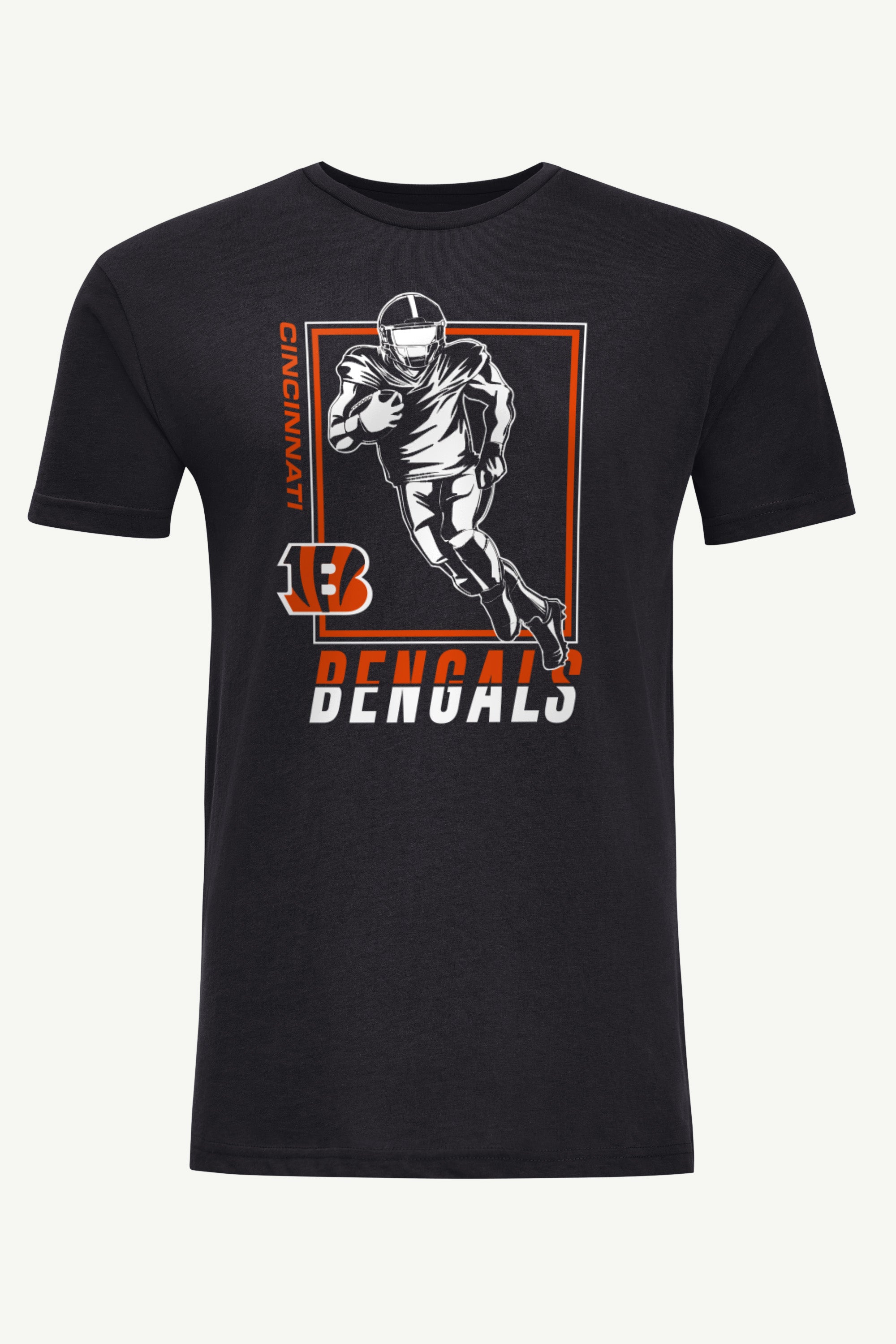MENS CINCINNATI BENGALS PLAYER GRID T SHIRT View 1 | NFL MENS CINCINNATI BENGALS PLAYER GRID T SHIRT View 1 | NFL